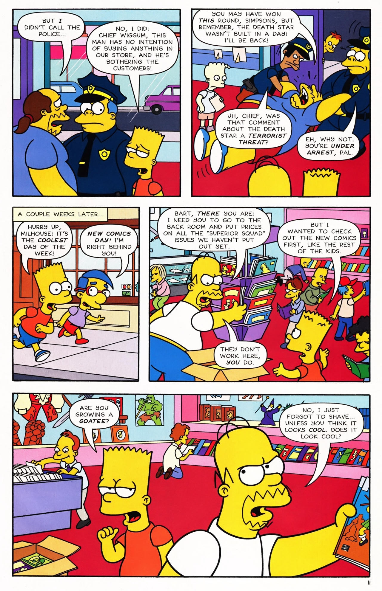 Read online Simpsons Comics comic -  Issue #145 - 10