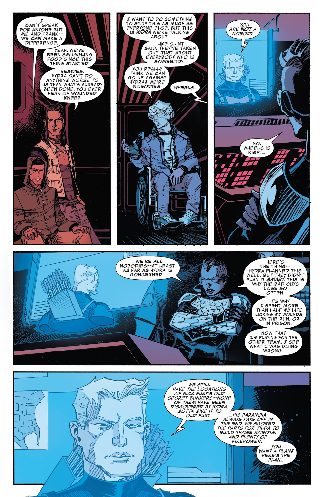 Read online Occupy Avengers comic -  Issue #8 - 16