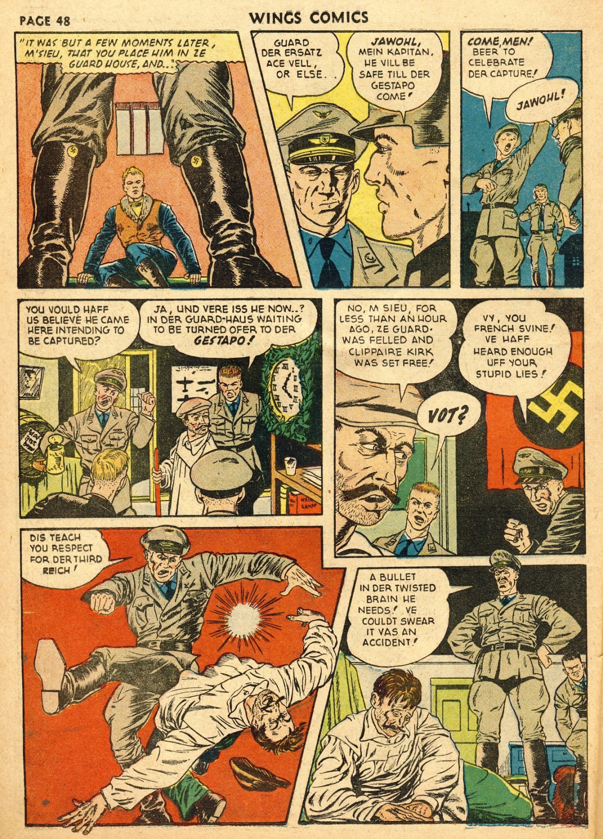 Read online Wings Comics comic -  Issue #22 - 50