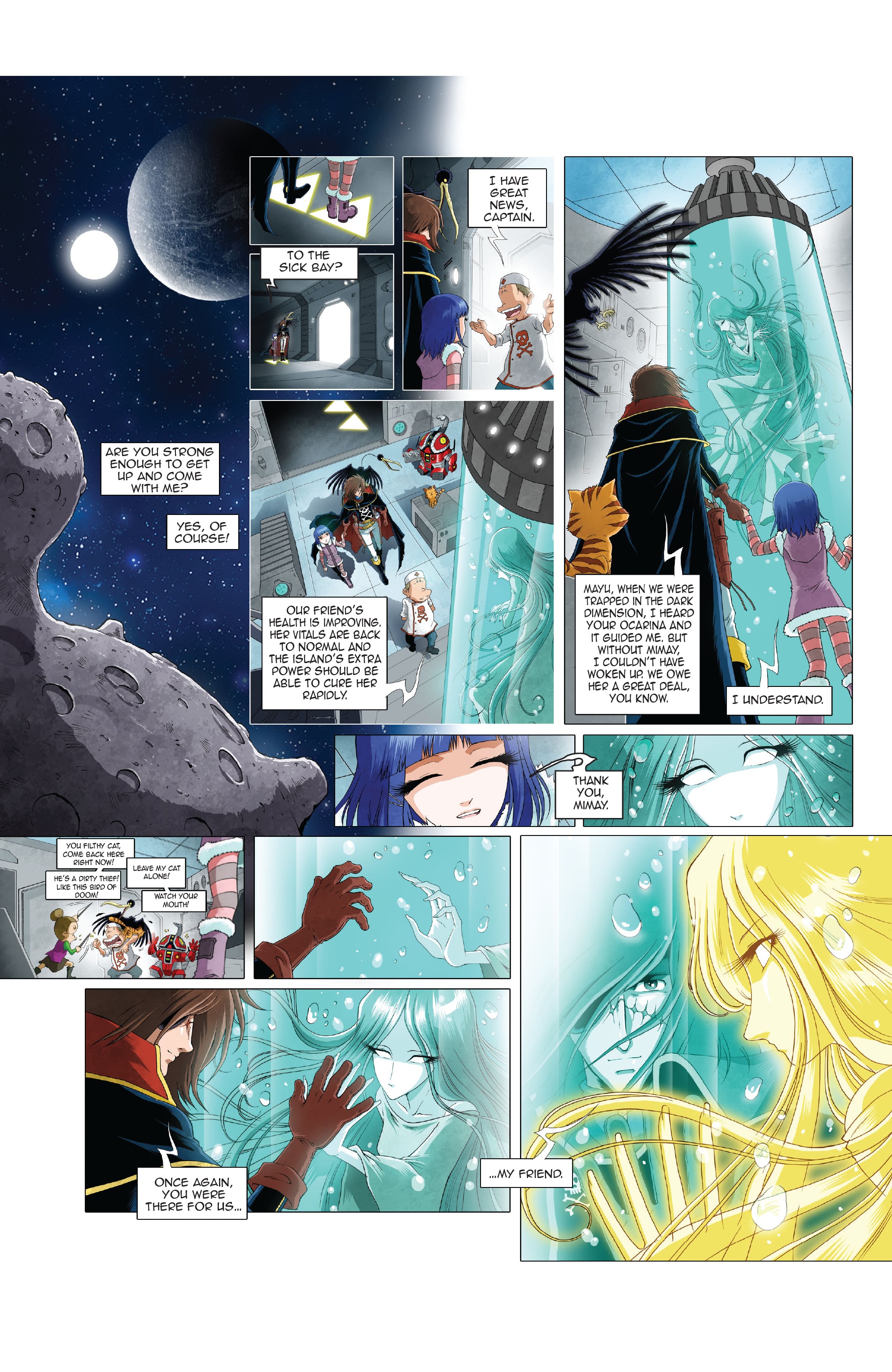 Read online Space Pirate Captain Harlock comic -  Issue #5 - 9