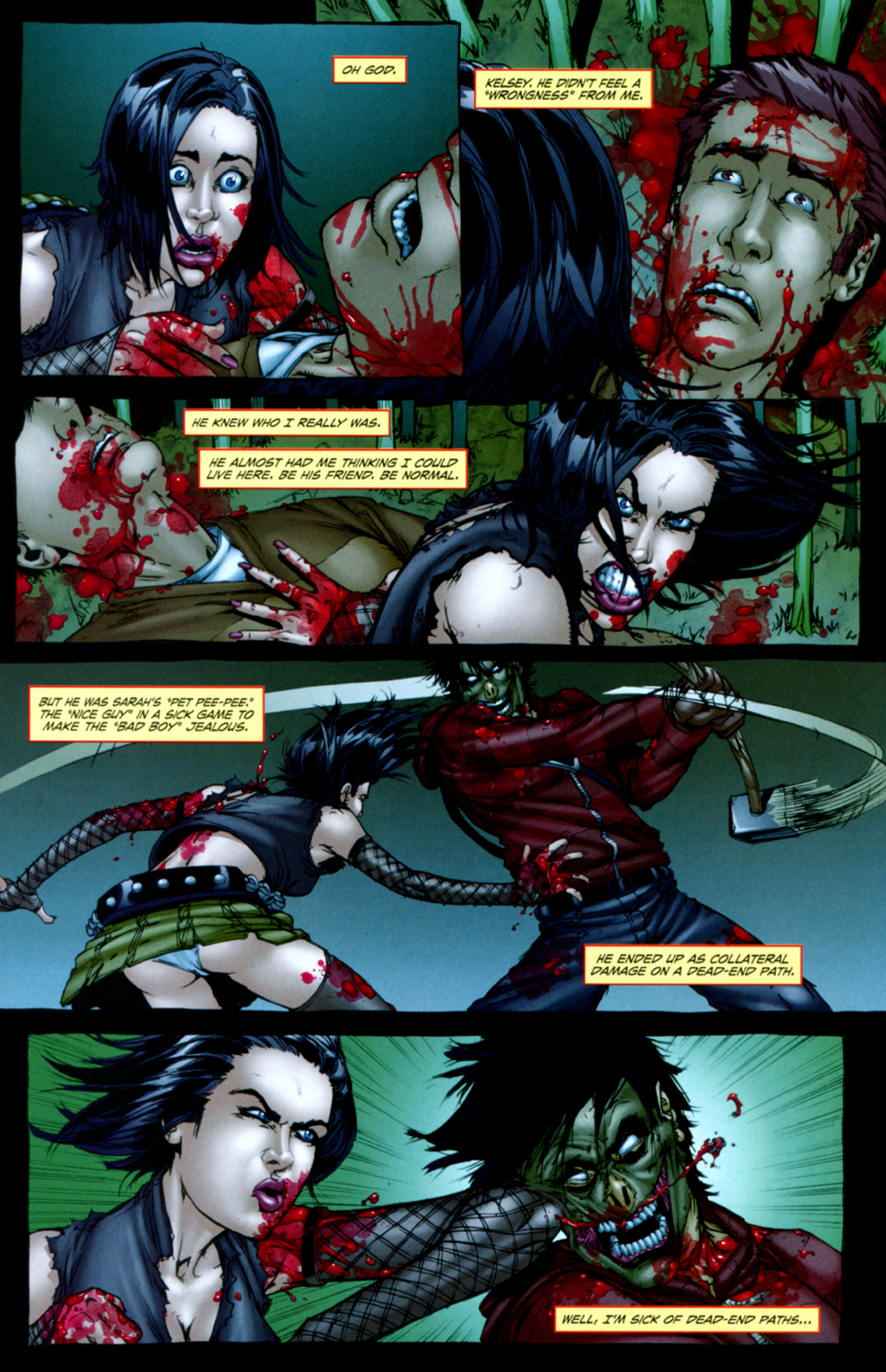 Read online Hack/Slash: My First Maniac comic -  Issue #4 - 14