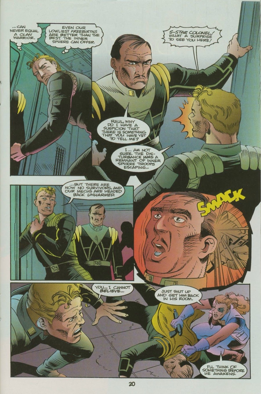 Read online Battletech: Fallout comic -  Issue #1 - 23