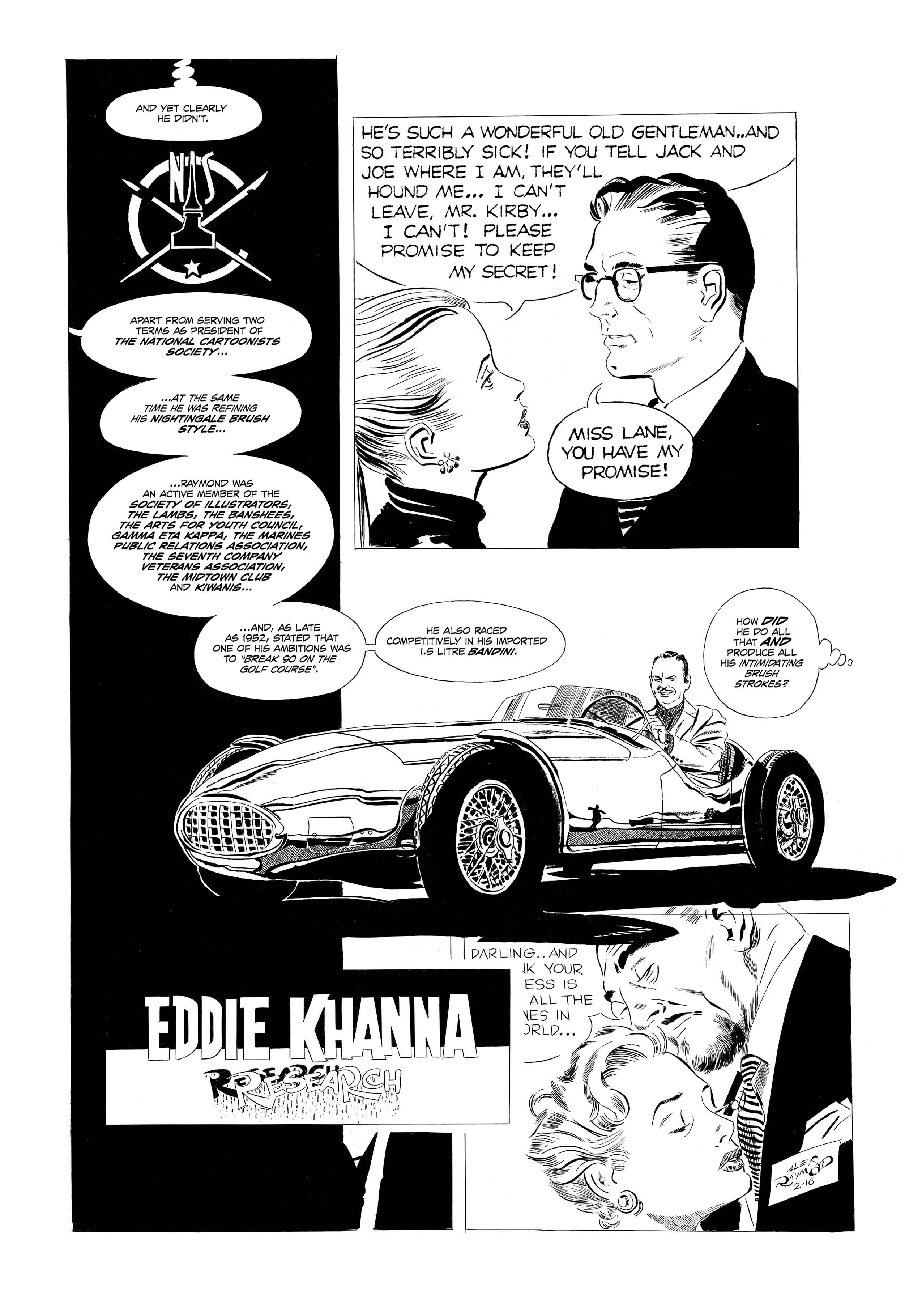 Read online The Strange Death Of Alex Raymond comic -  Issue # TPB - 88