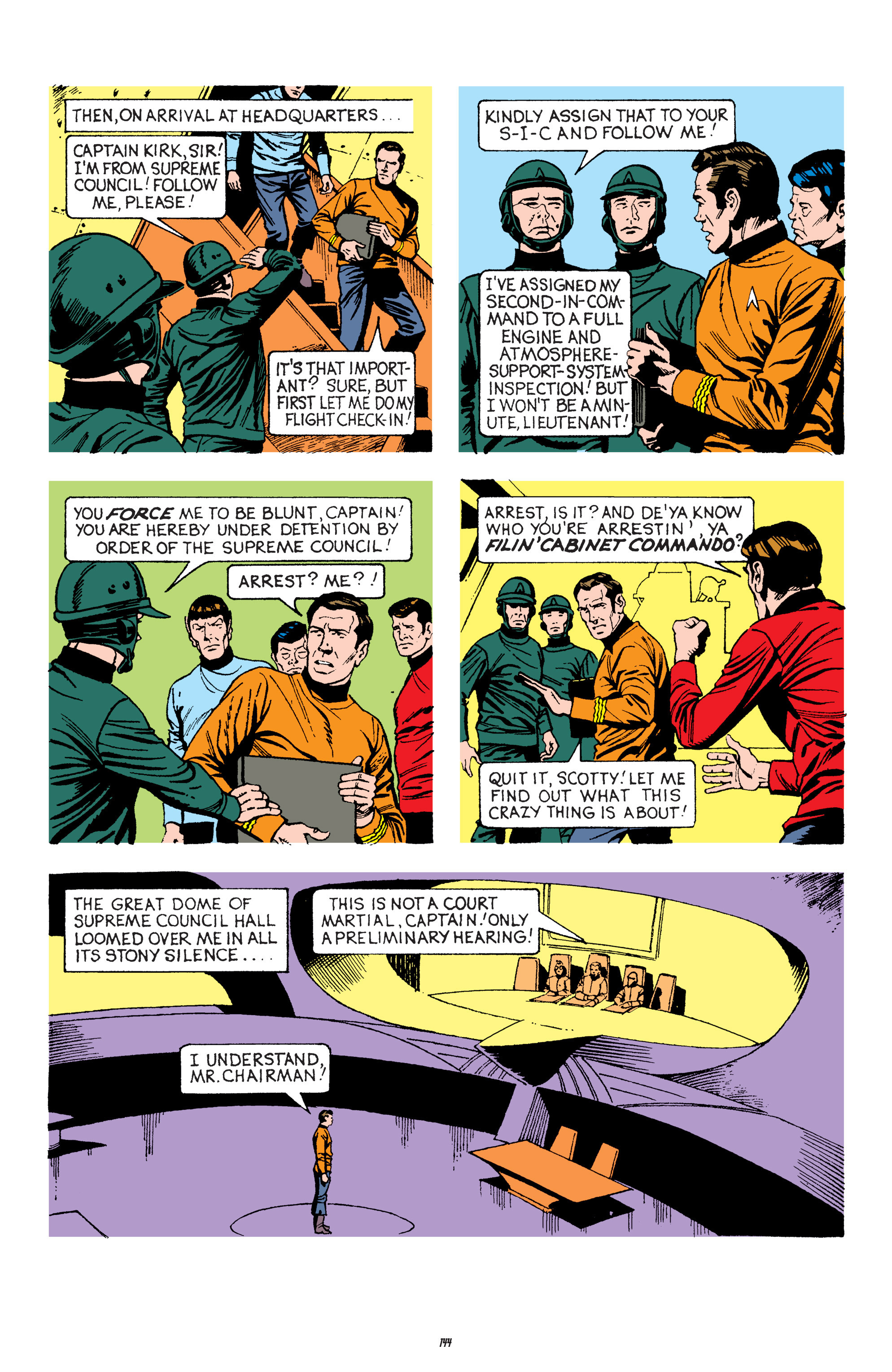 Read online Star Trek Archives comic -  Issue # TPB 4 - 144