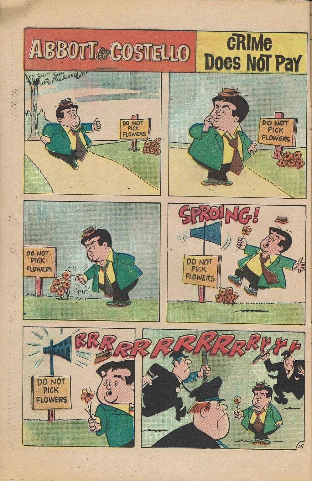 Read online Abbott & Costello comic -  Issue #6 - 20