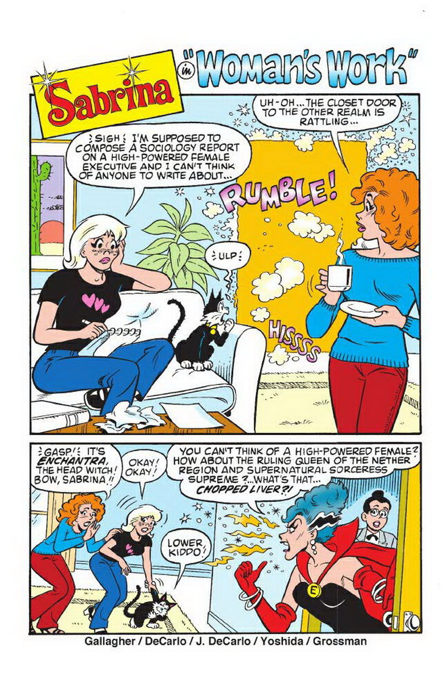 Read online Sabrina the Teenage Witch: 50 Magical Stories comic -  Issue # TPB (Part 2) - 19