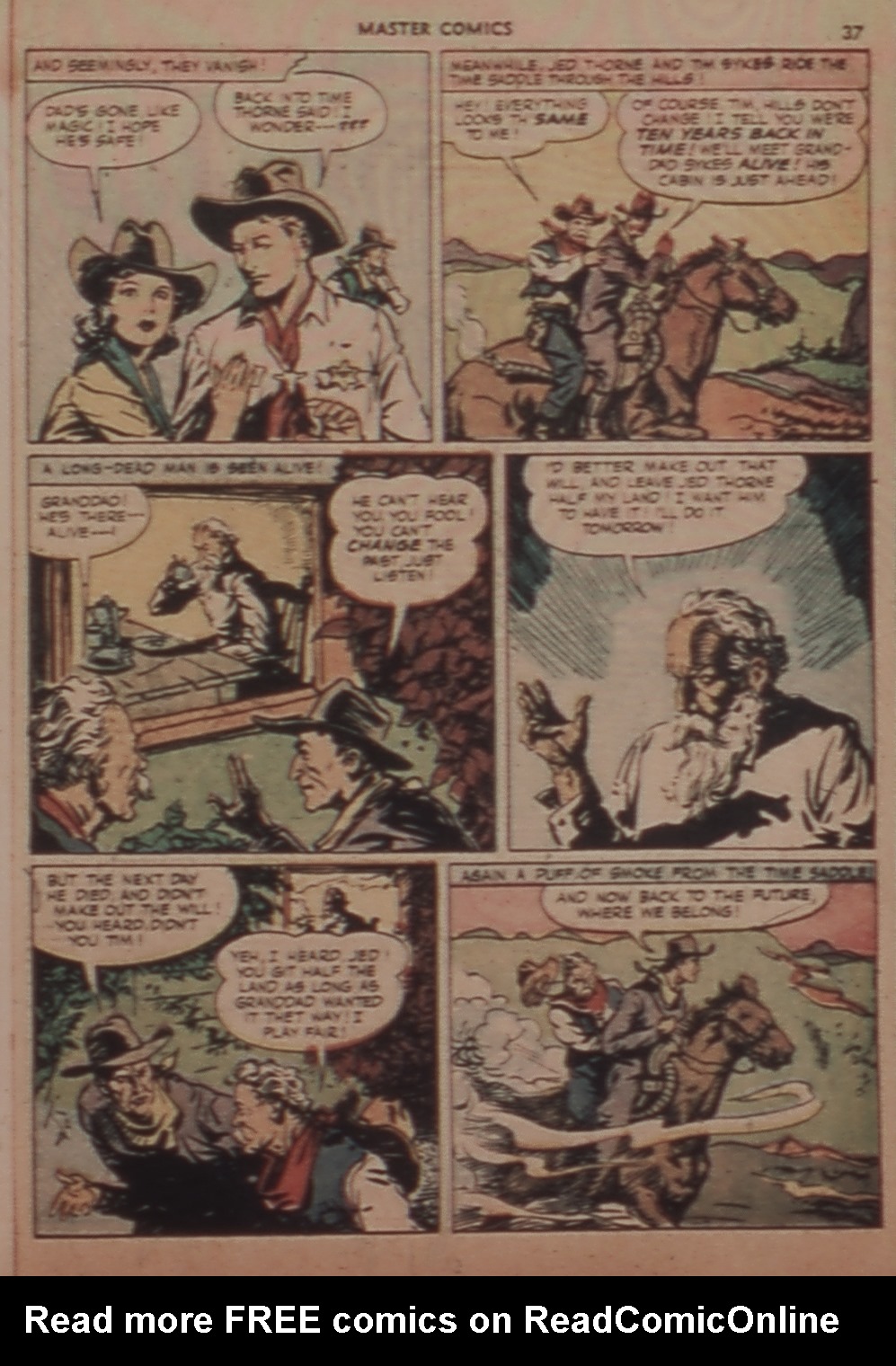 Read online Master Comics comic -  Issue #41 - 37
