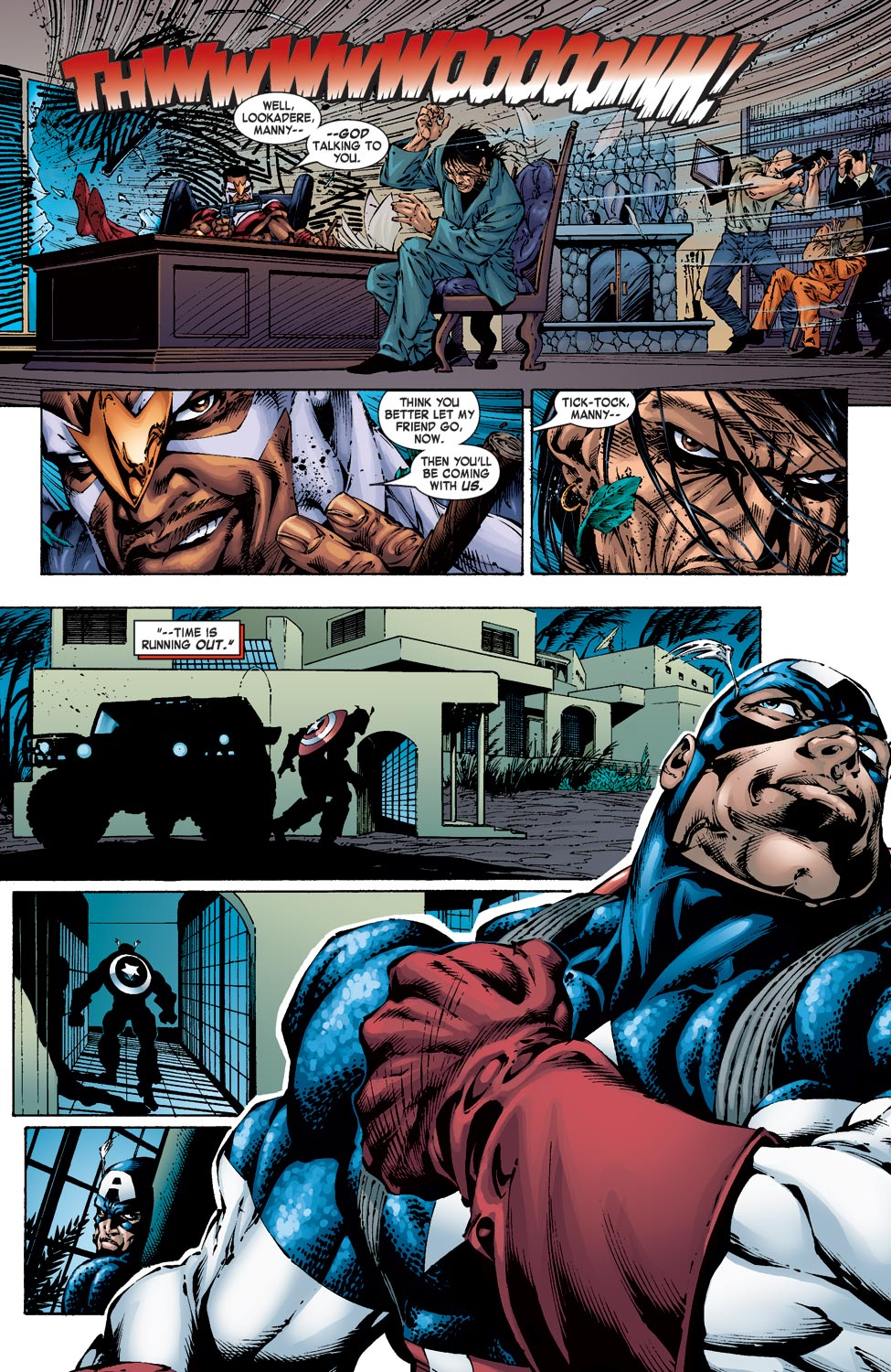 Read online Captain America & the Falcon comic -  Issue #1 - 17