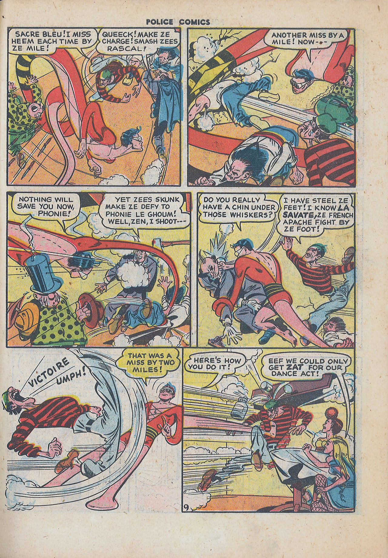 Read online Police Comics comic -  Issue #87 - 11