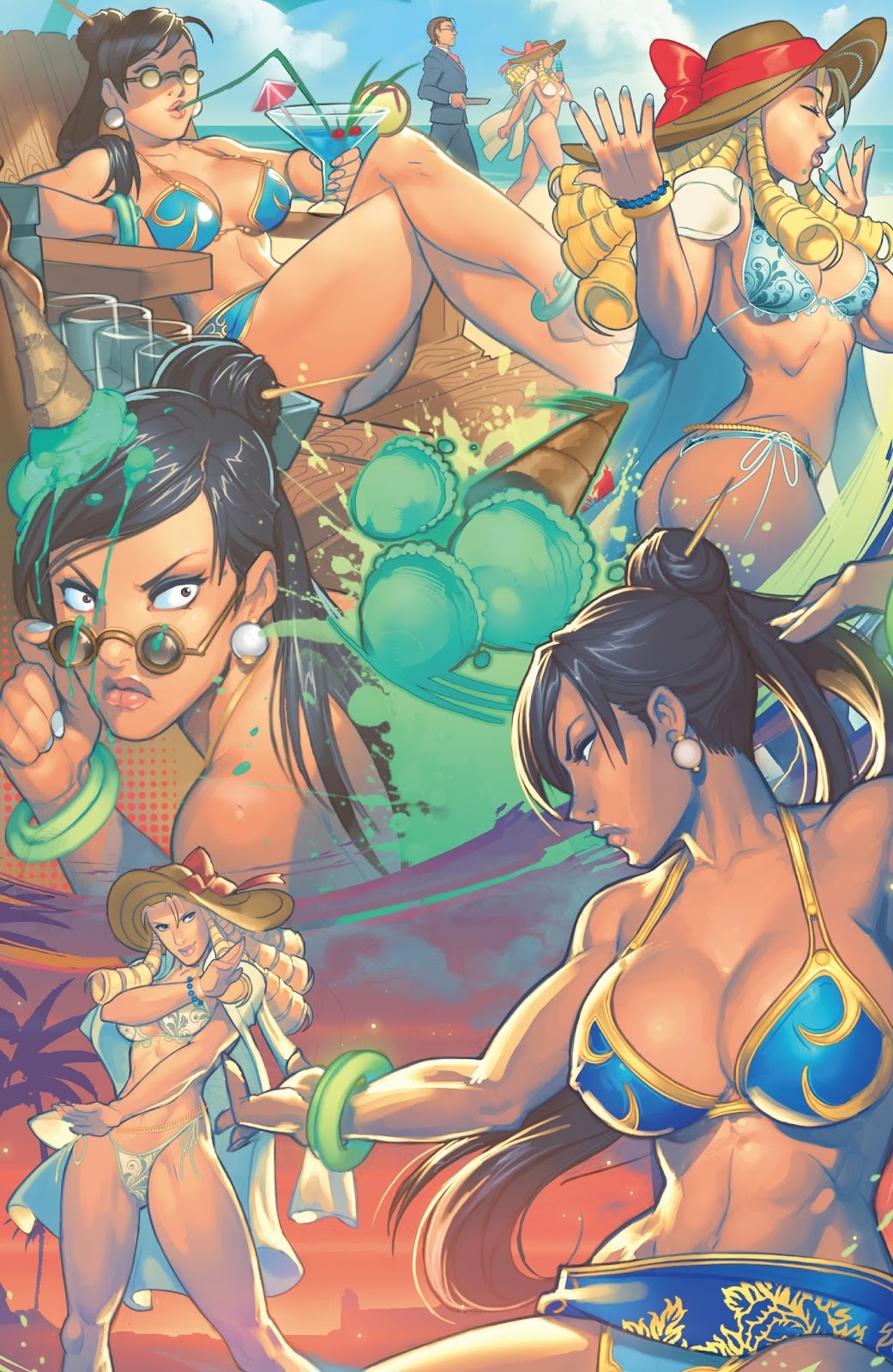Street Fighter & Friends 2017 Swimsuit Special issue Full - Page 17