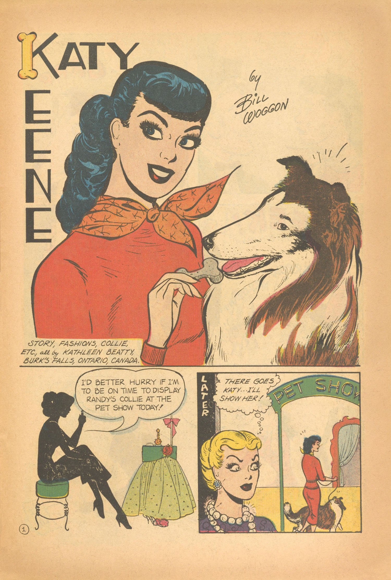 Read online Katy Keene (1949) comic -  Issue #49 - 23