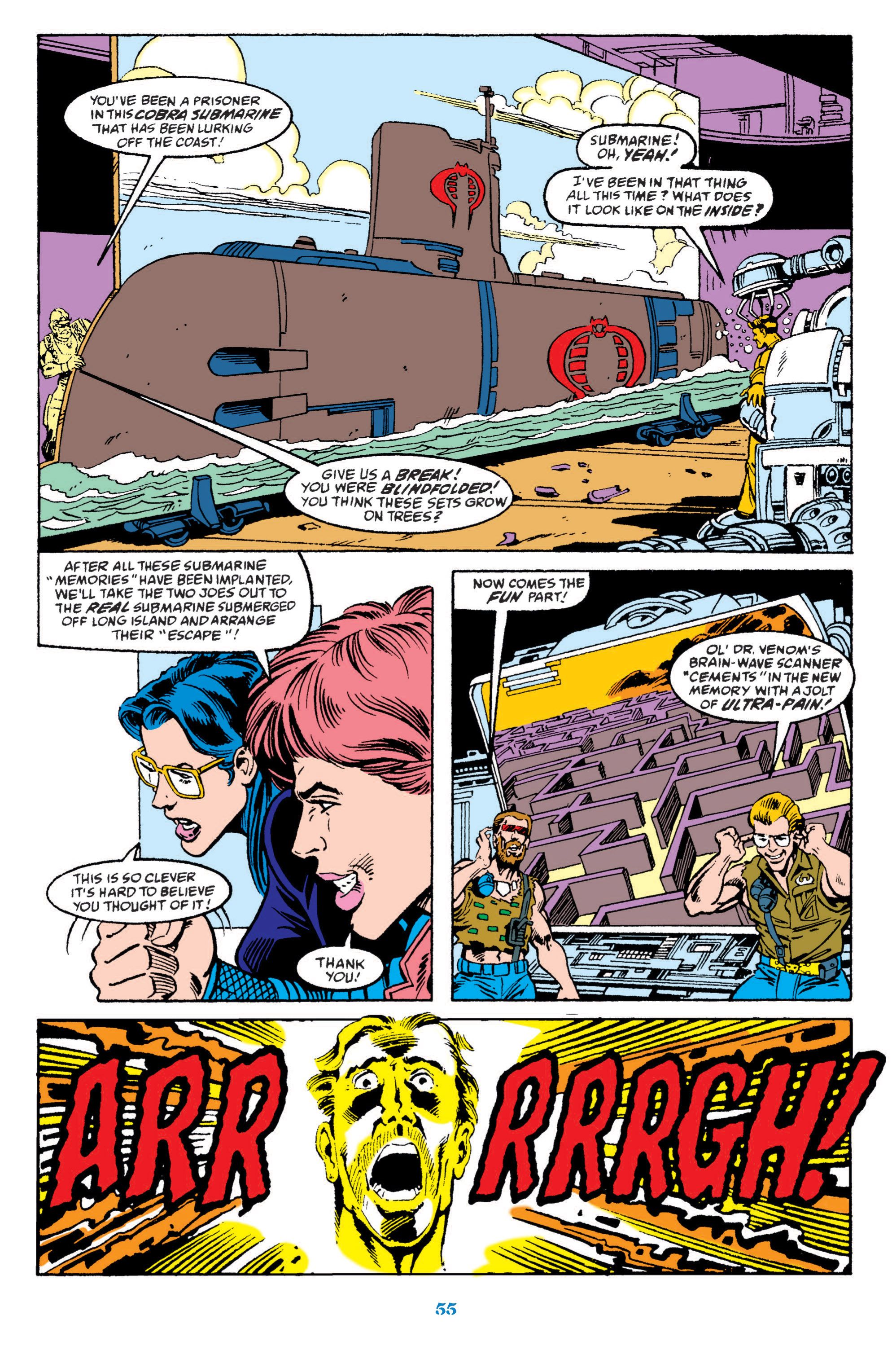 Read online Classic G.I. Joe comic -  Issue # TPB 10 (Part 1) - 56