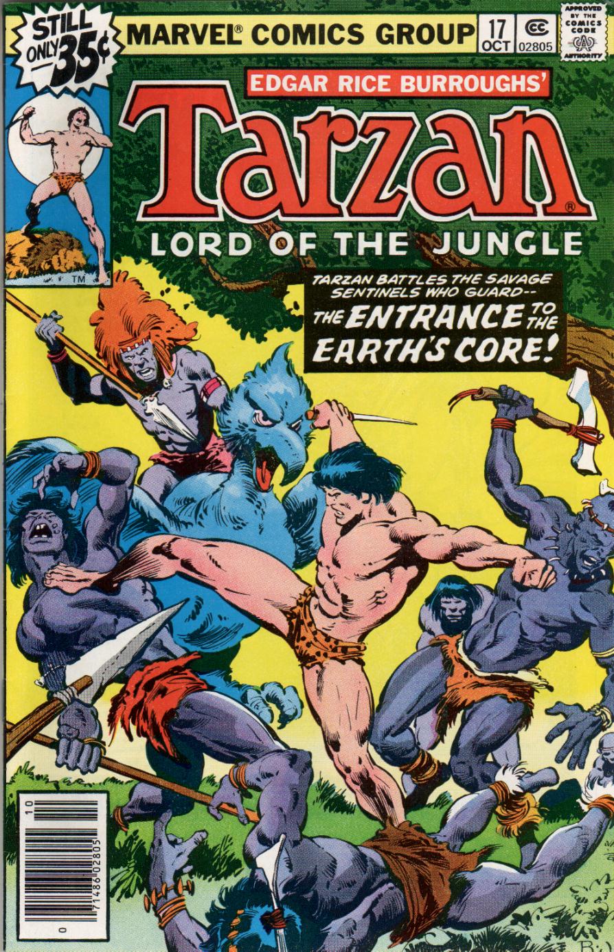 Read online Tarzan (1977) comic -  Issue #17 - 1