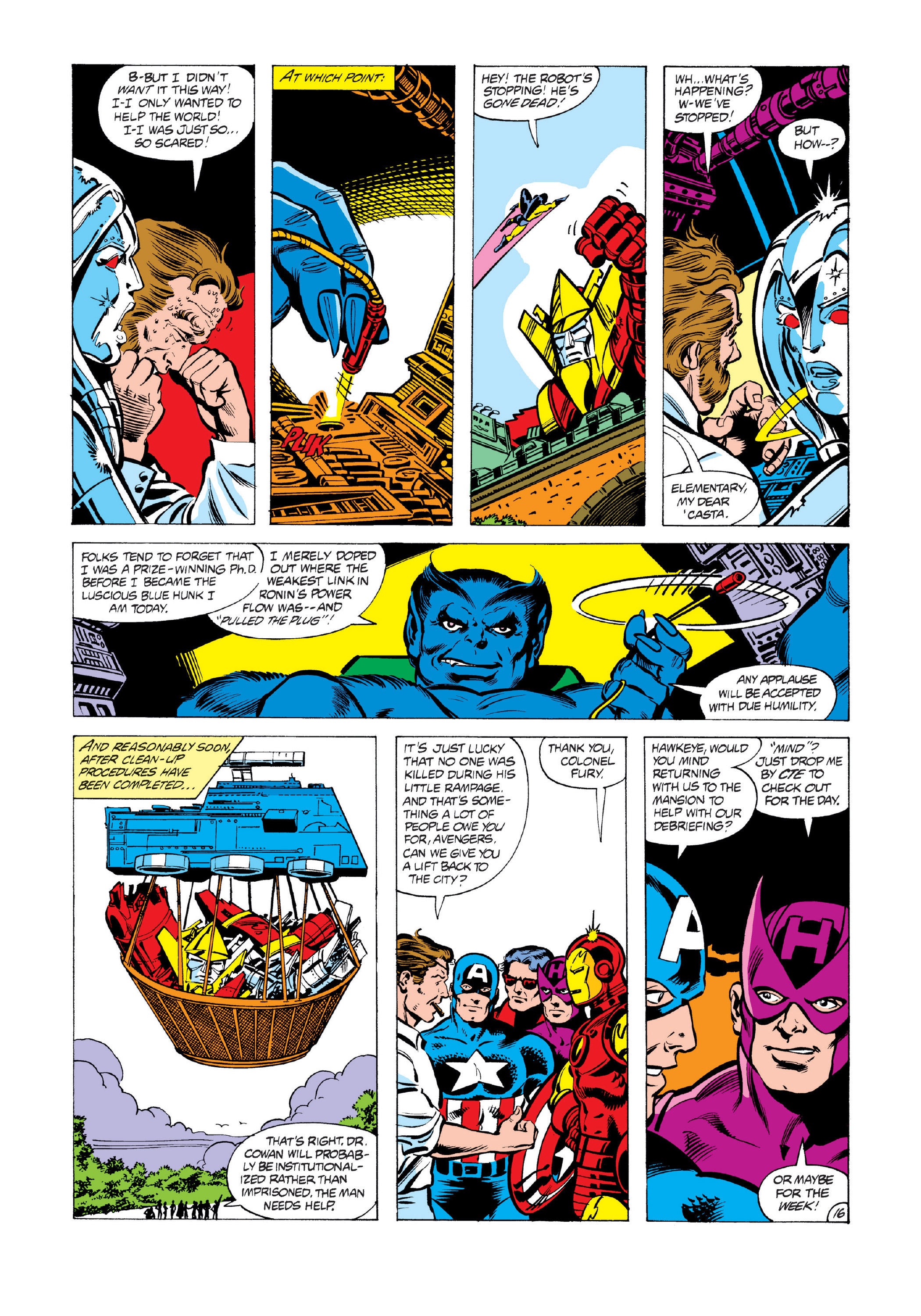 Read online Marvel Masterworks: The Avengers comic -  Issue # TPB 19 (Part 3) - 7