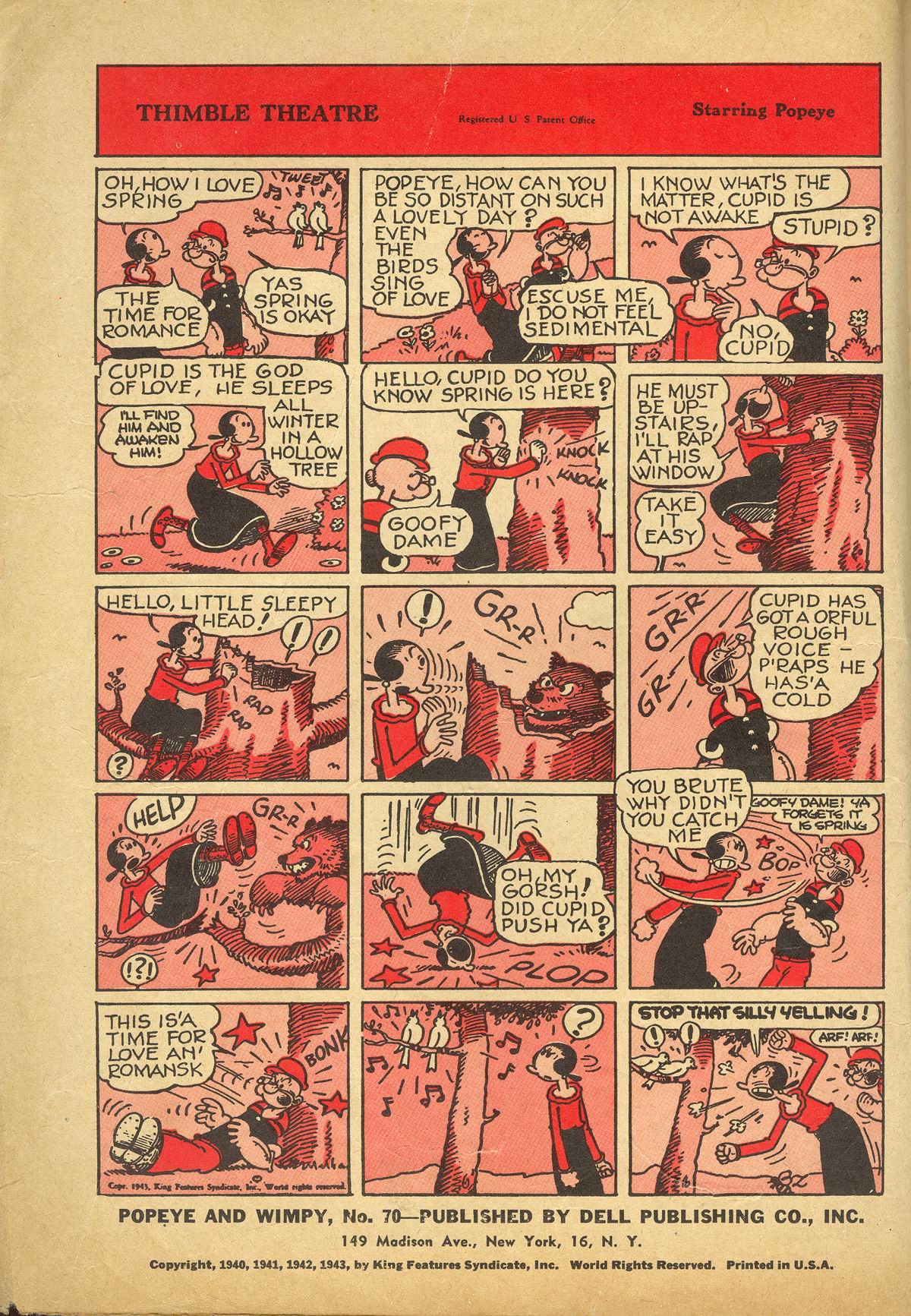 Read online Four Color Comics comic -  Issue #70 - 2