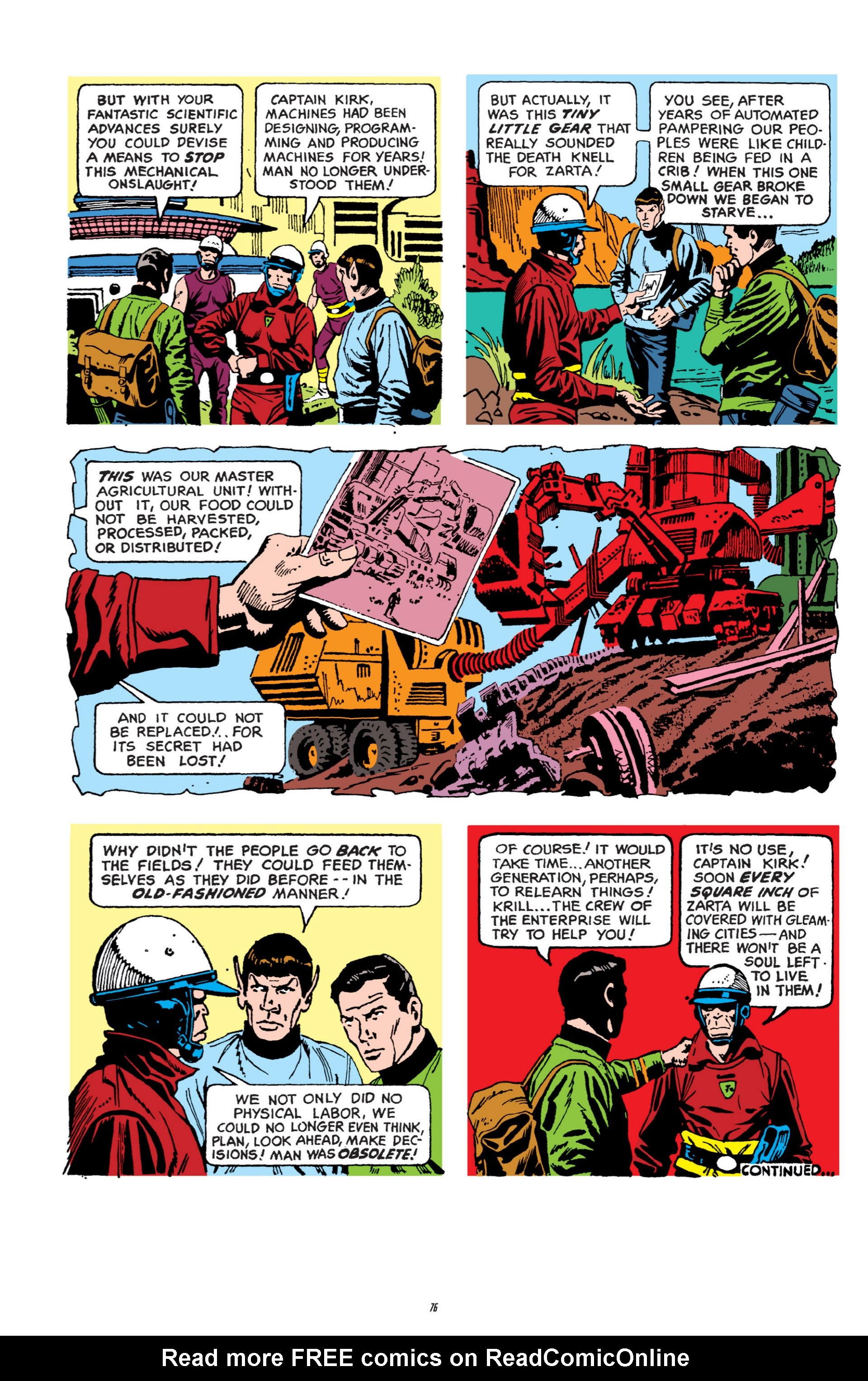 Read online Star Trek Archives comic -  Issue # TPB 1 - 77