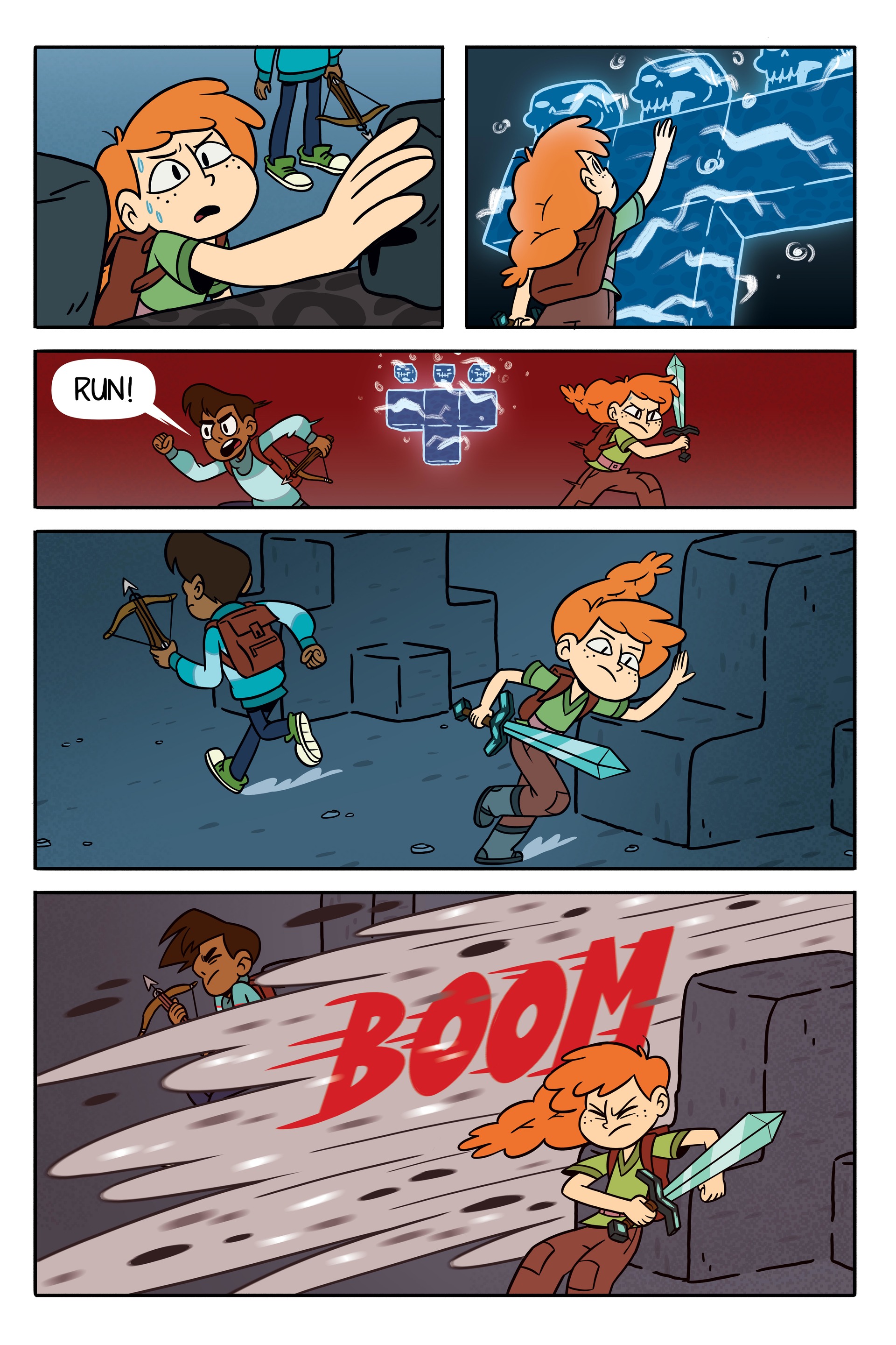 Read online Minecraft: Open World – Into the Nether comic -  Issue # TPB - 66