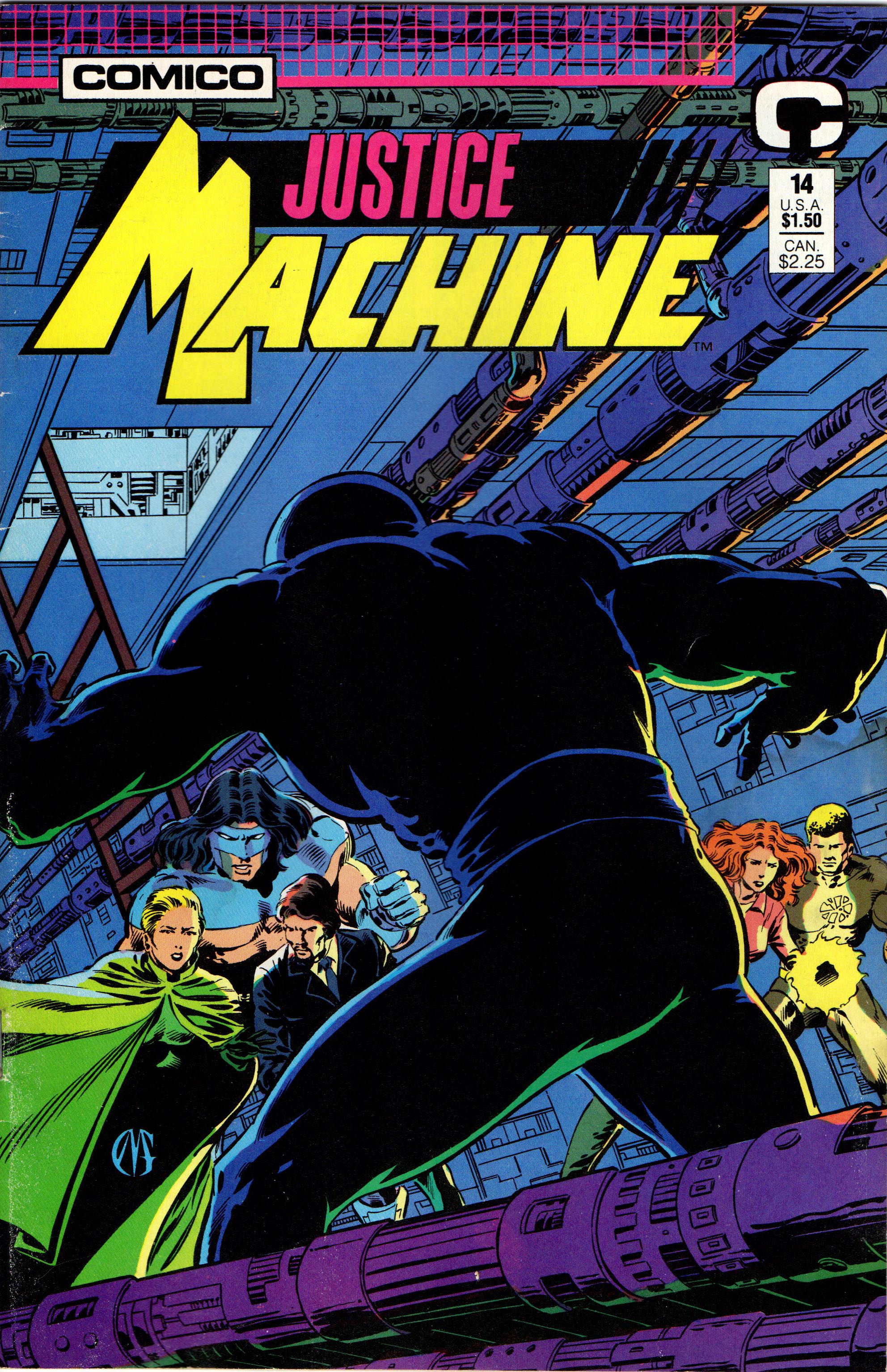 Read online Justice Machine comic -  Issue #14 - 1