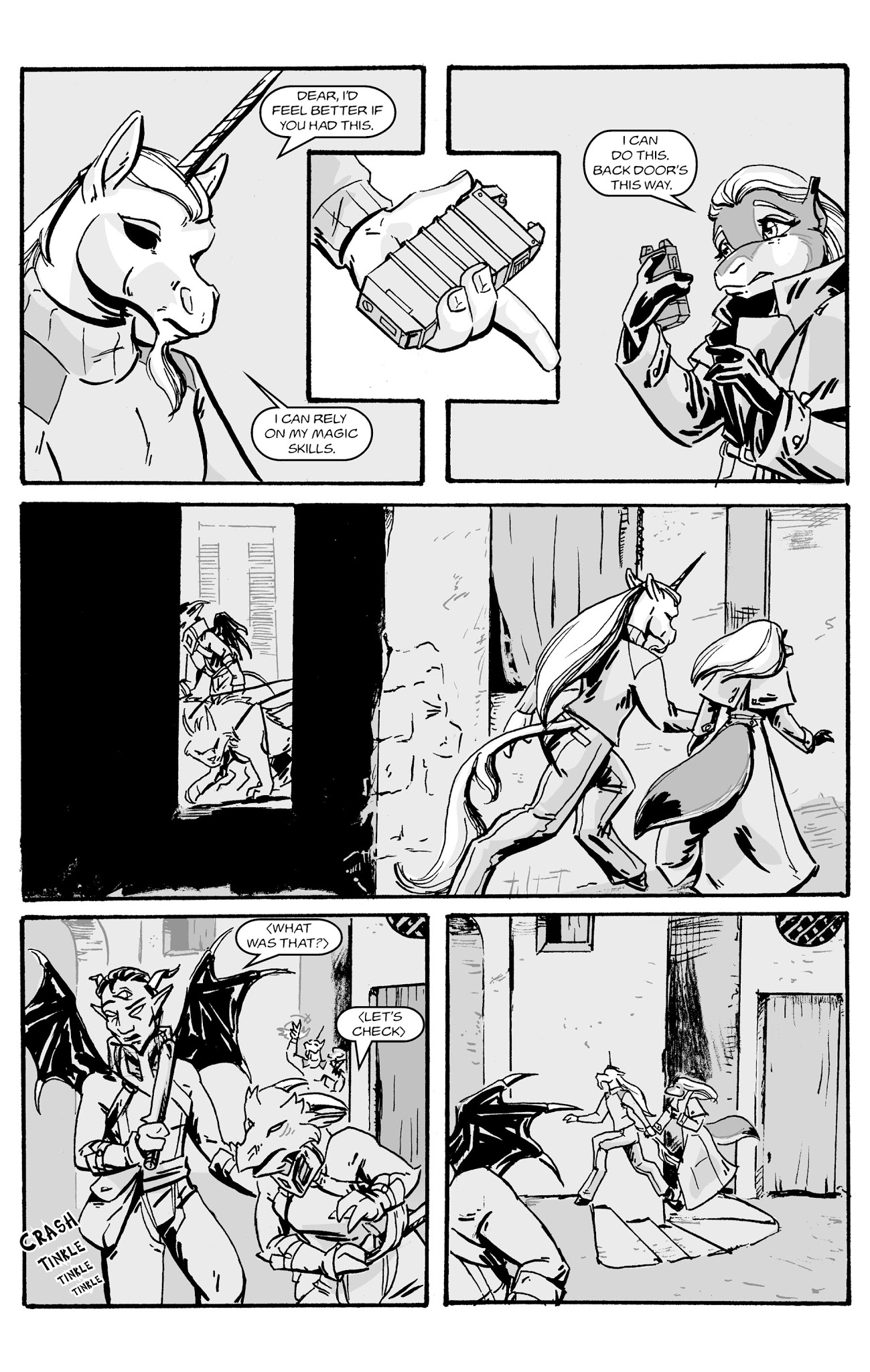 Read online Bureau of Mana Investigation comic -  Issue #3 - 26