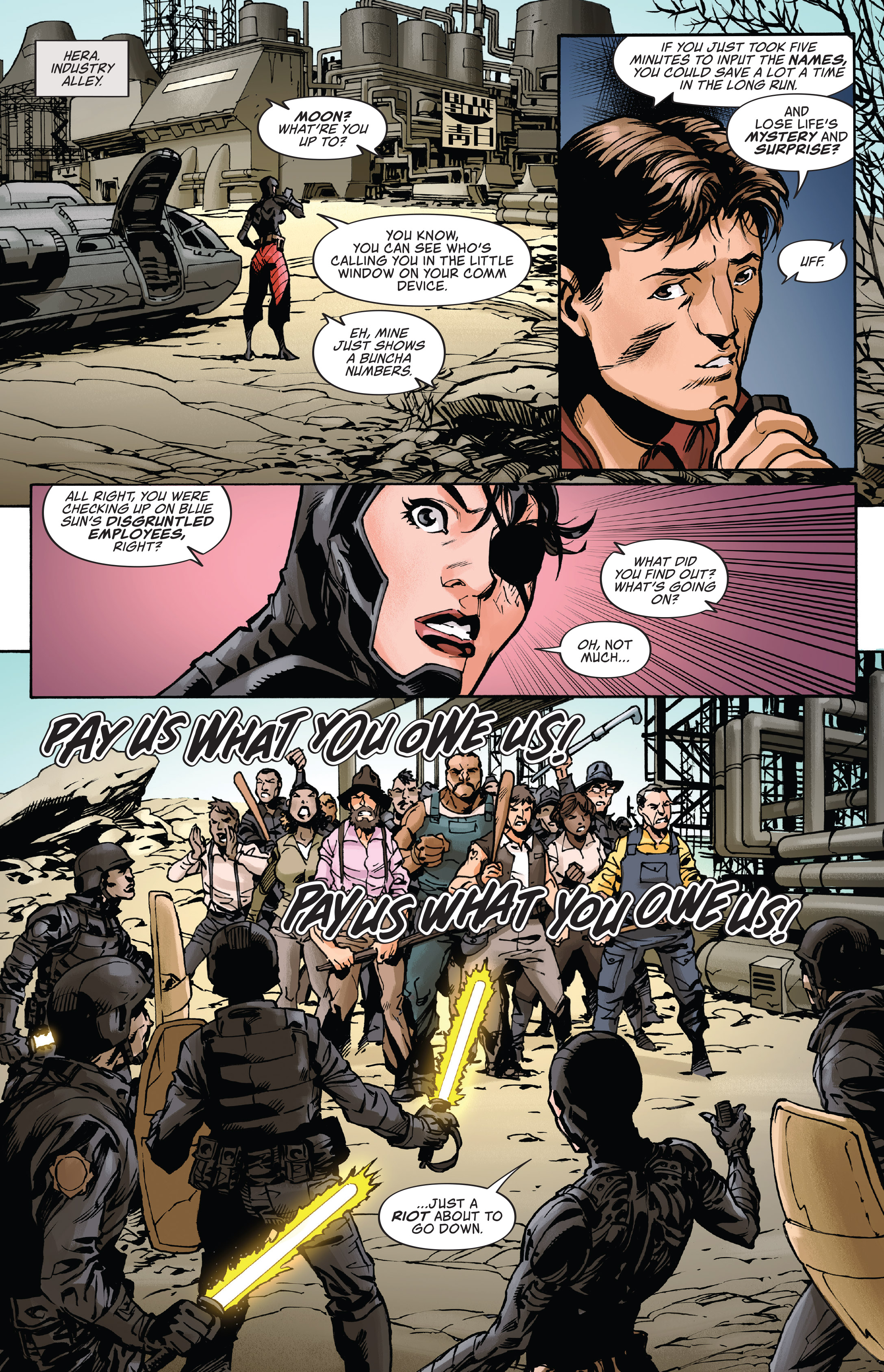Read online Firefly: Blue Sun Rising comic -  Issue # _Deluxe Edition (Part 2) - 23