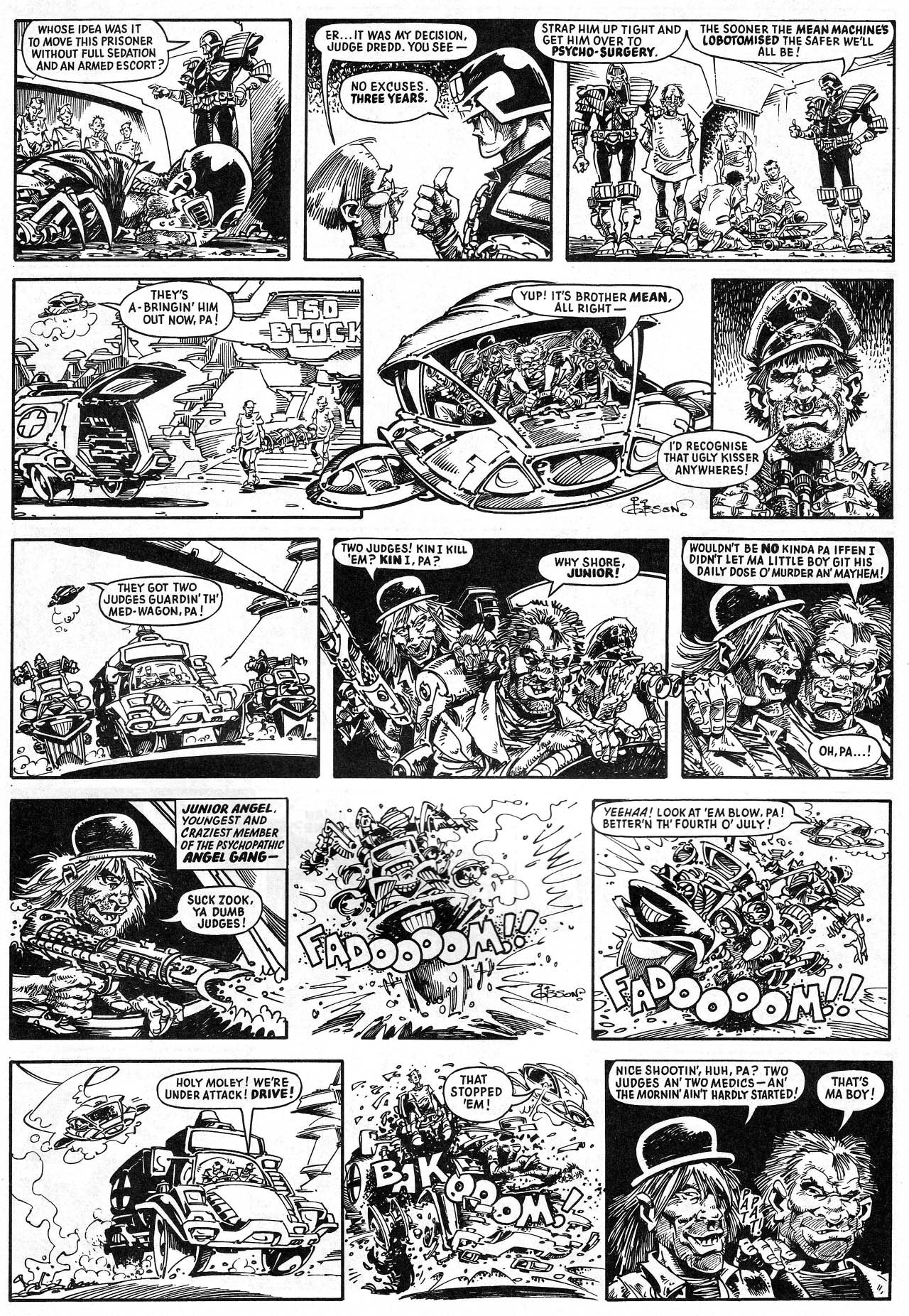 Read online Judge Dredd Megazine (vol. 3) comic -  Issue #50 - 21