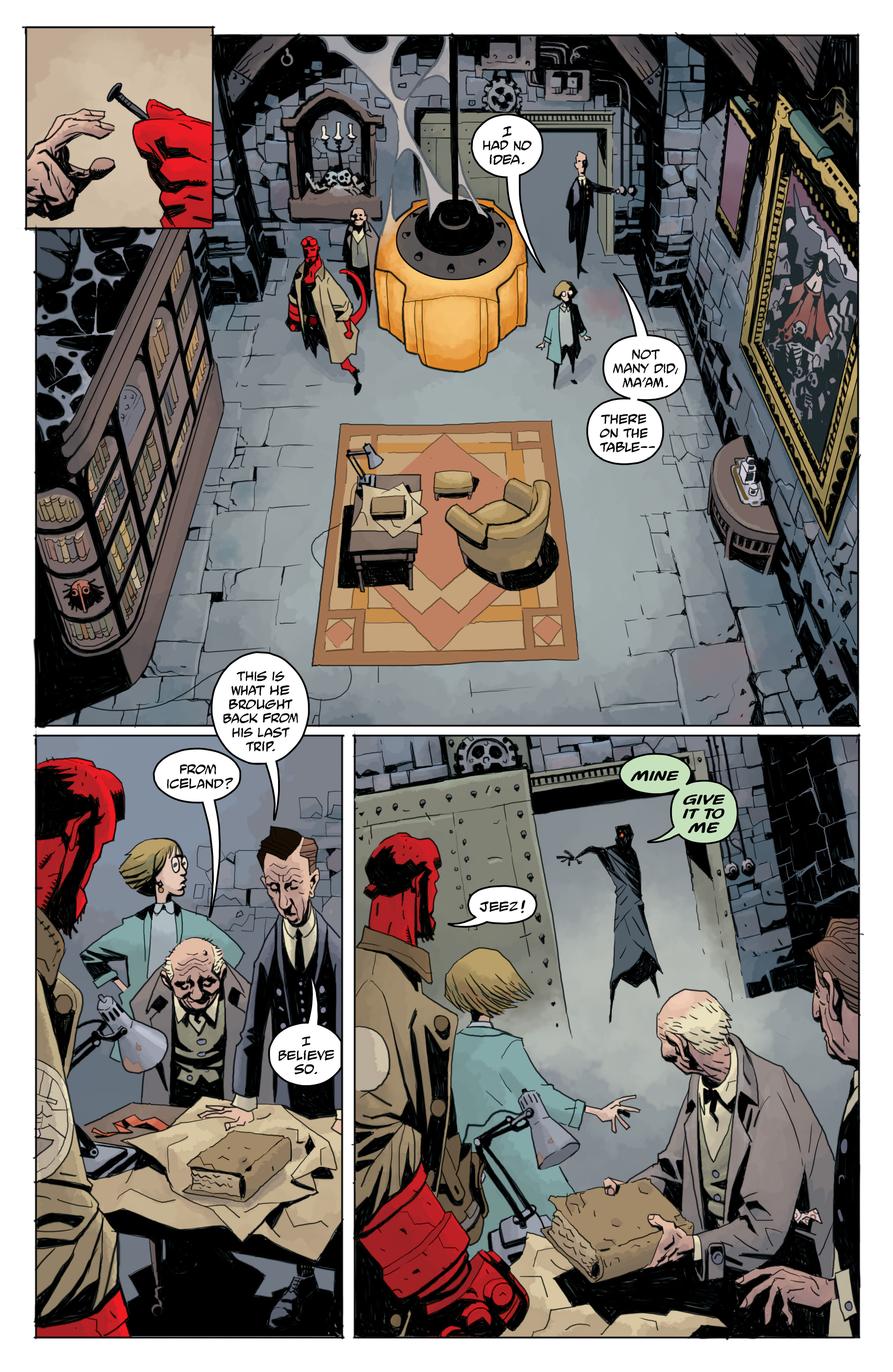 Read online Hellboy and the B.P.R.D.: Her Fatal Hour comic -  Issue # Full - 24