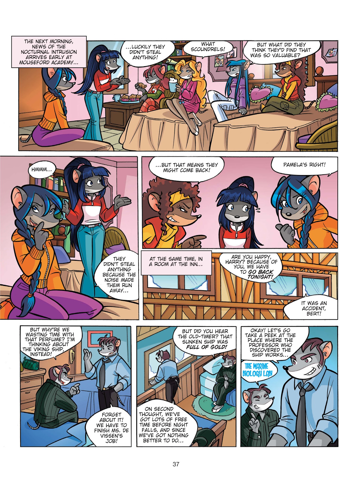 Read online Thea Stilton comic -  Issue # TPB 3 - 38