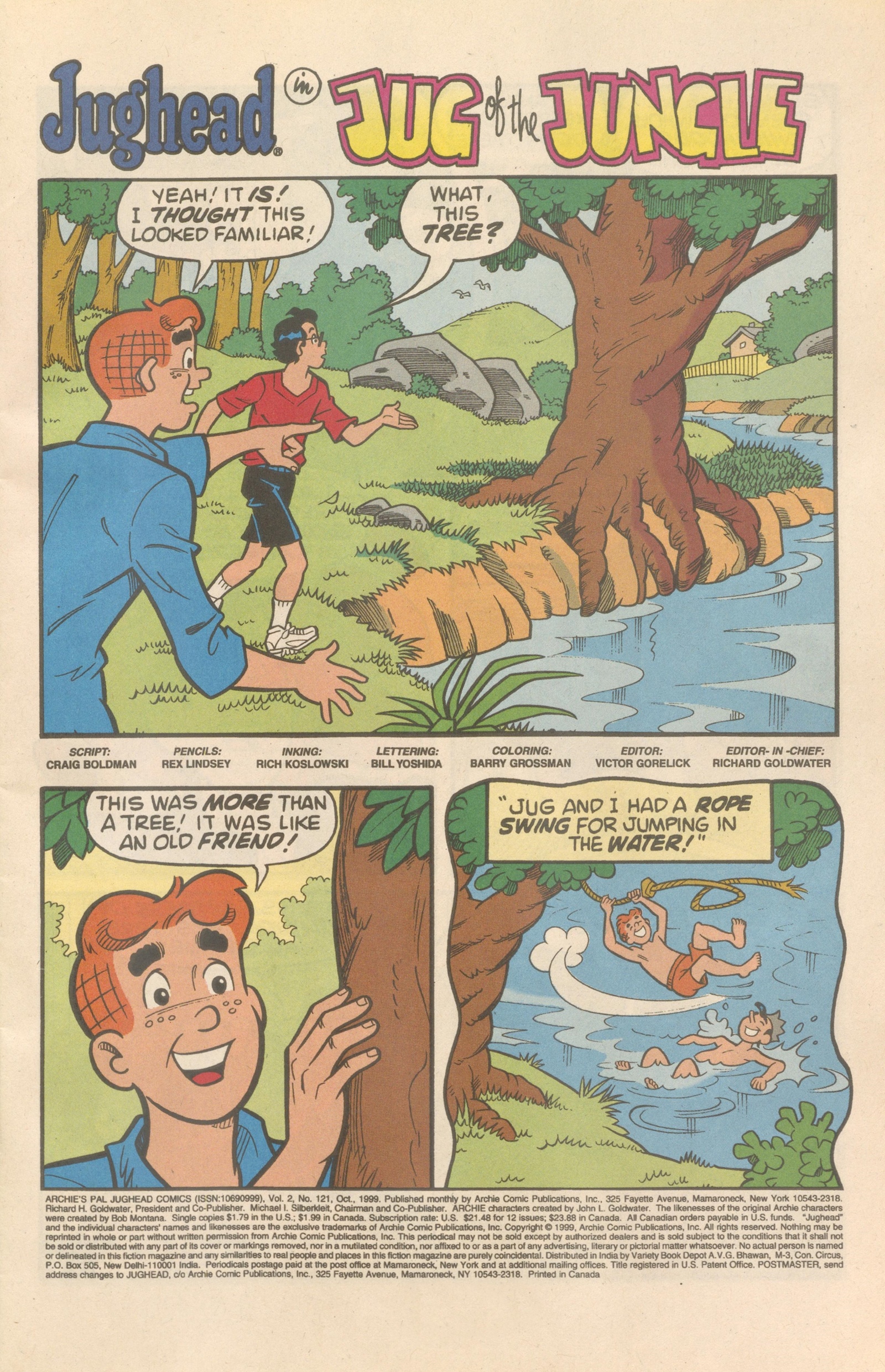 Read online Archie's Pal Jughead Comics comic -  Issue #121 - 3