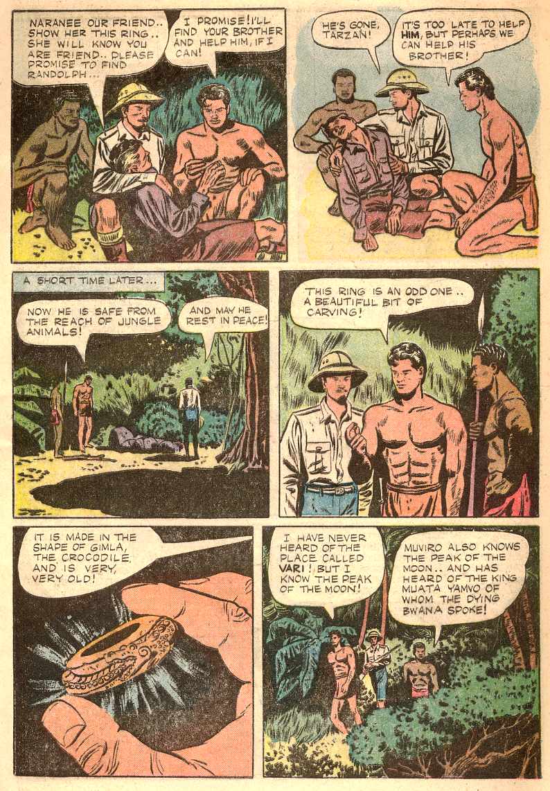 Read online Tarzan (1948) comic -  Issue #1 - 5