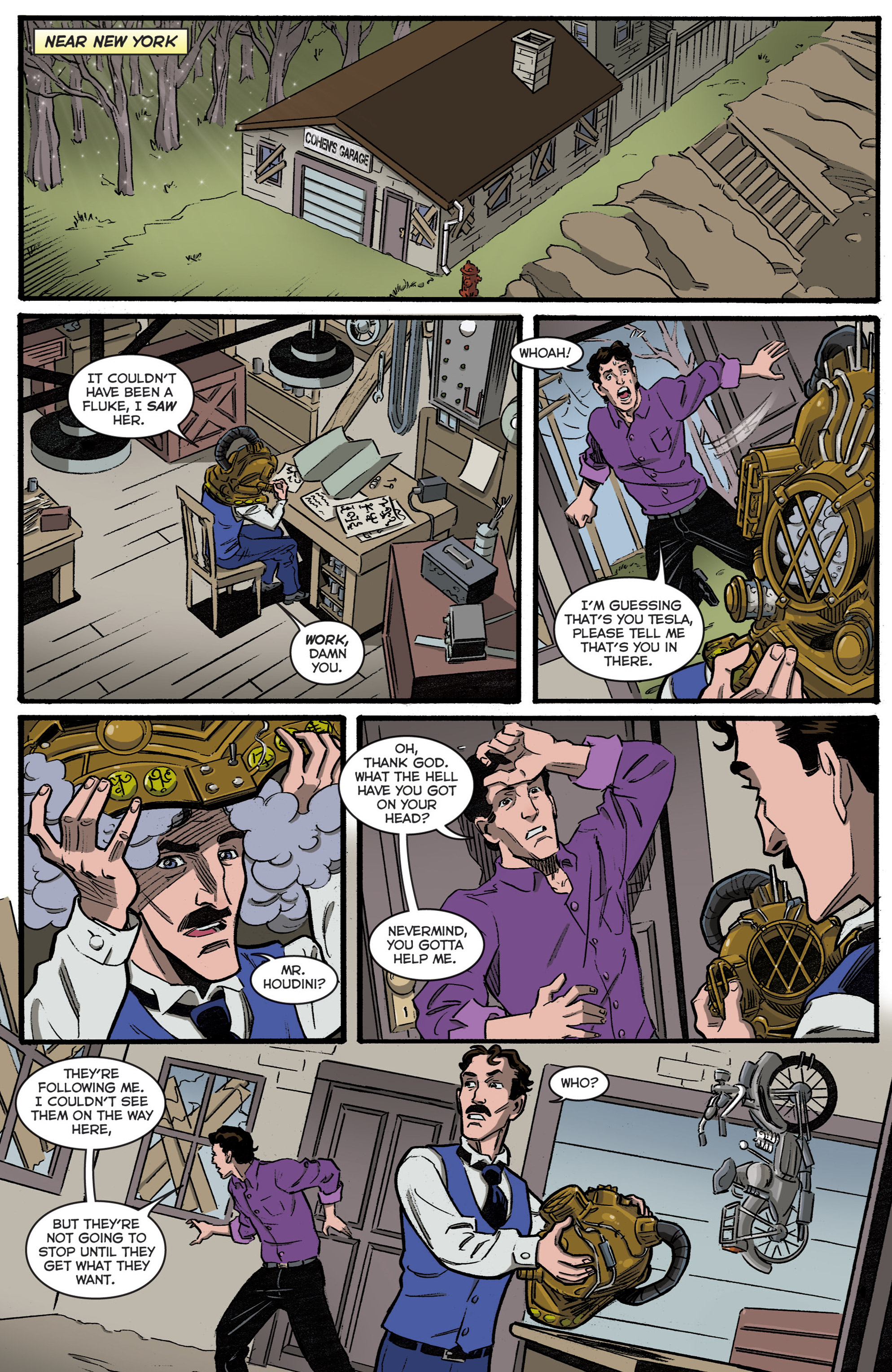 Read online Herald: Lovecraft & Tesla - Bundles of Joy comic -  Issue #1 - 18
