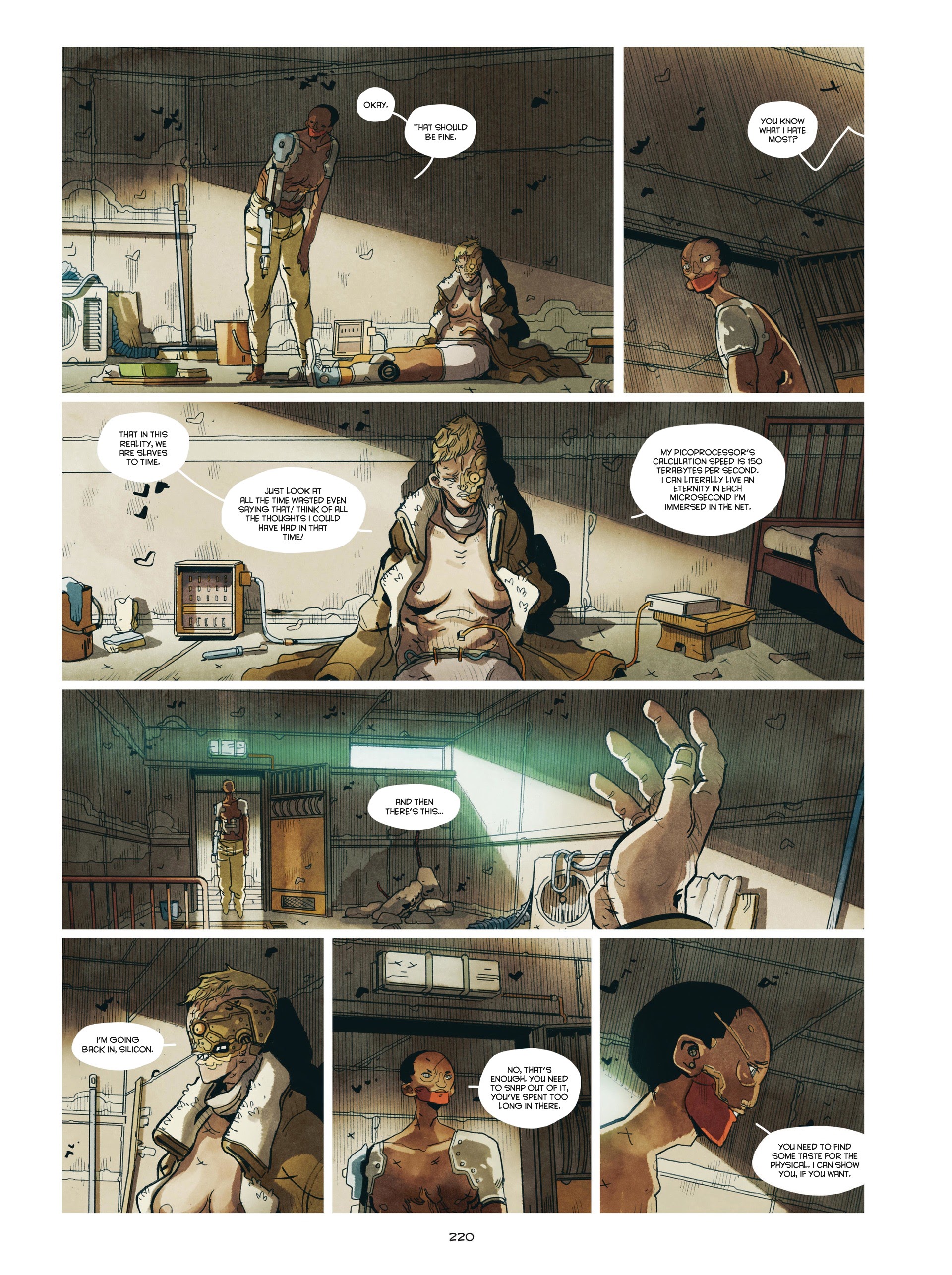 Read online Carbon & Silicon (2020) comic -  Issue # TPB (Part 3) - 20