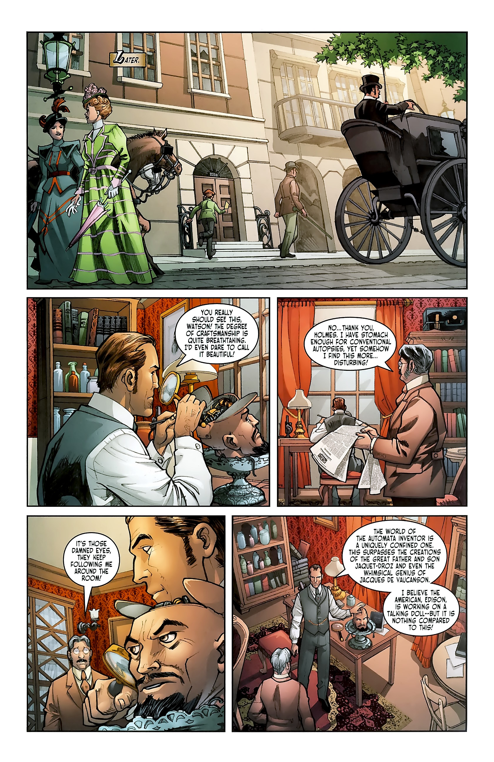 Read online Victorian Undead comic -  Issue #1 - 18