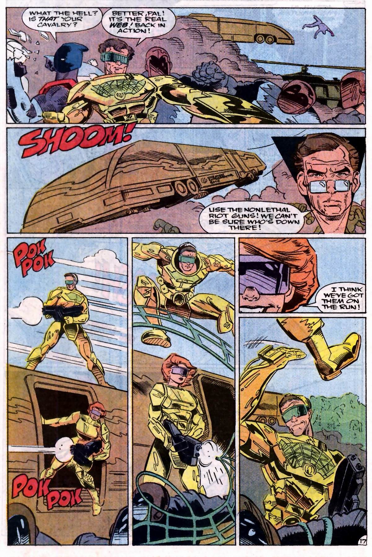 Read online The Web (1991) comic -  Issue #3 - 18