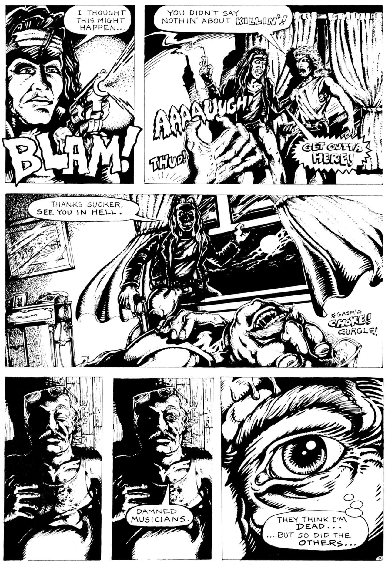 Read online Heavy Metal Monsters comic -  Issue #1 - 6