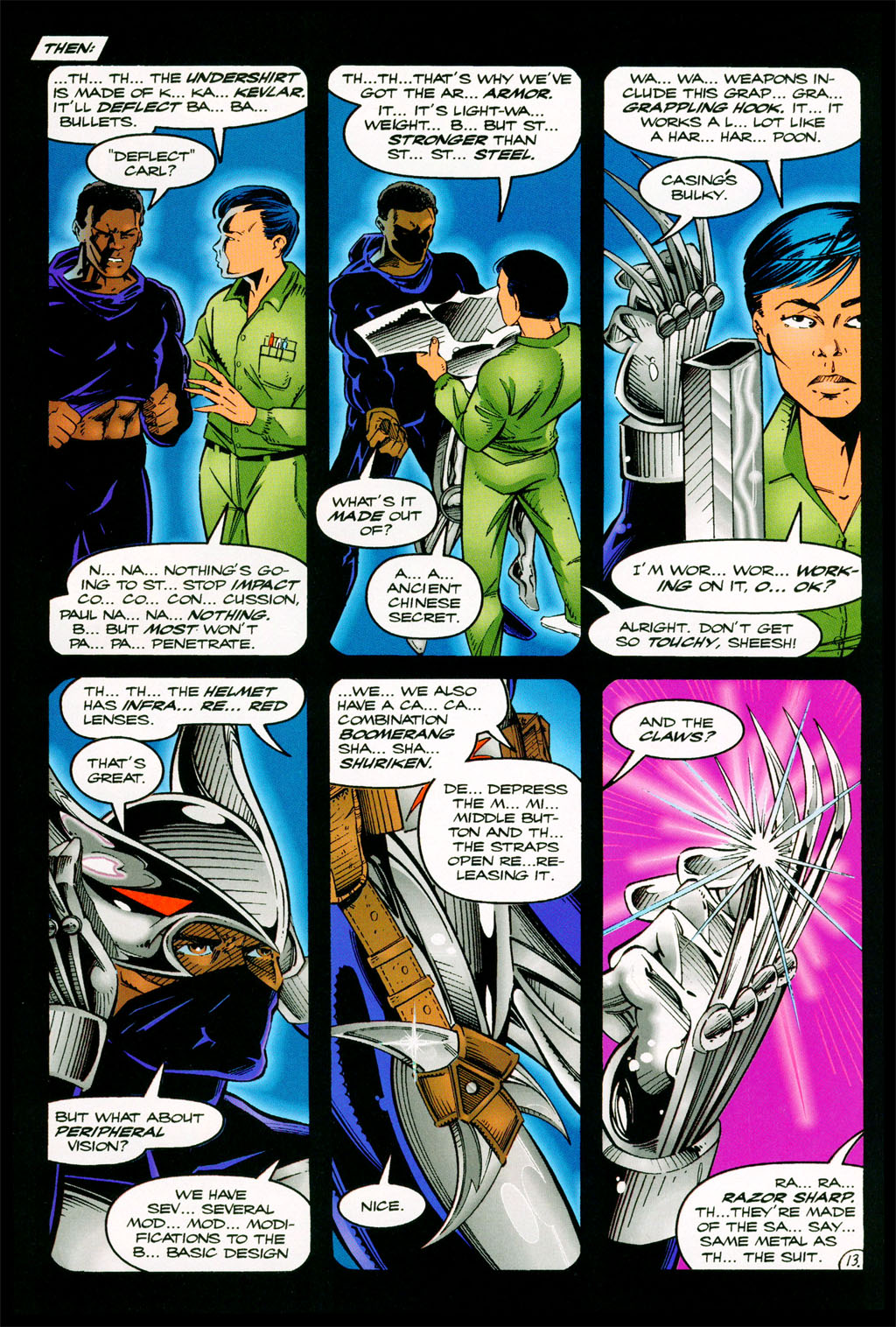 Read online ShadowHawk comic -  Issue #11 - 11