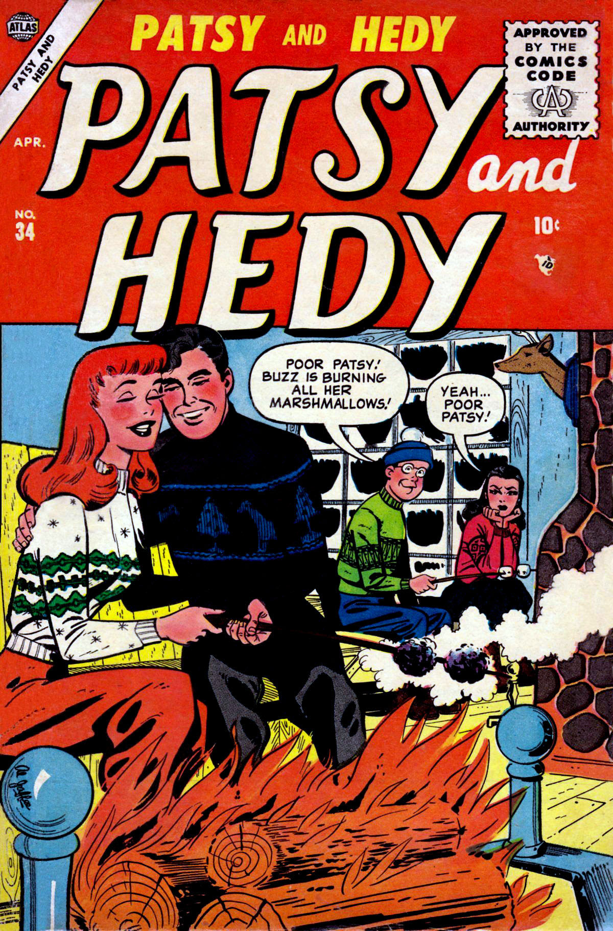 Read online Patsy and Hedy comic -  Issue #34 - 1