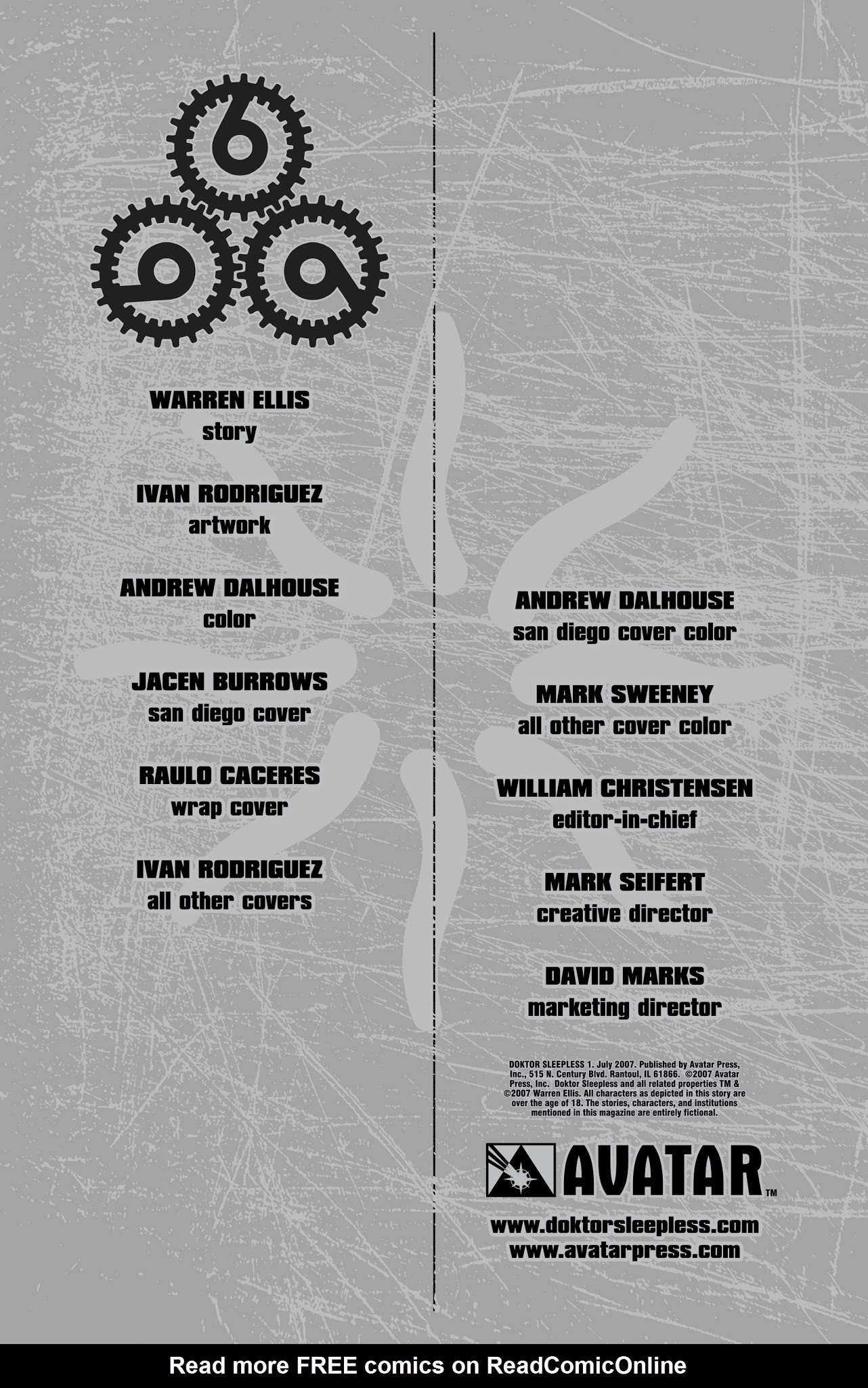 Read online Doktor Sleepless comic -  Issue #1 - 2