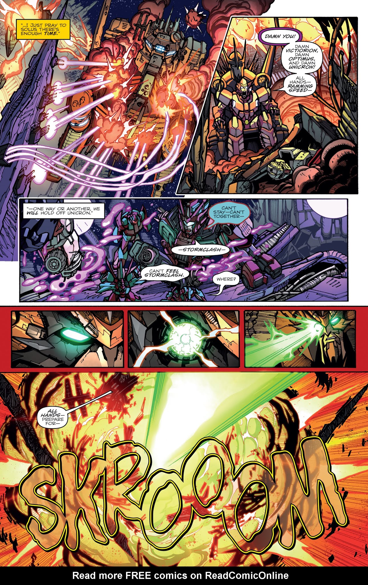 Read online Transformers: Unicron comic -  Issue #3 - 19