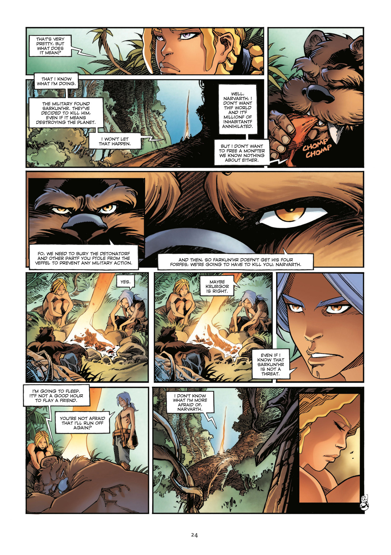 Read online Ythaq comic -  Issue #9 - 25