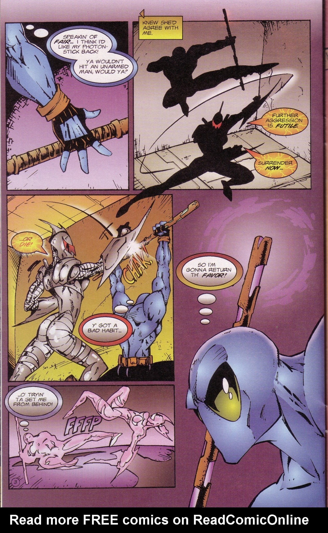 Read online Zen Intergalactic Ninja Color comic -  Issue #3 - 24
