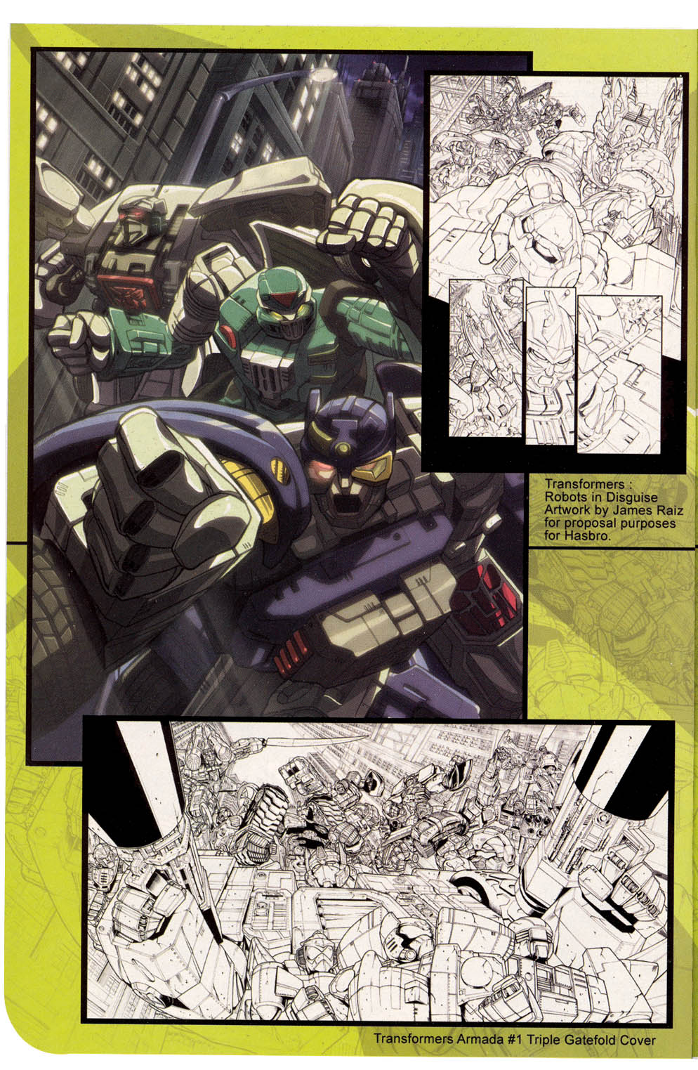 Read online Transformers Armada comic -  Issue #0 - 12