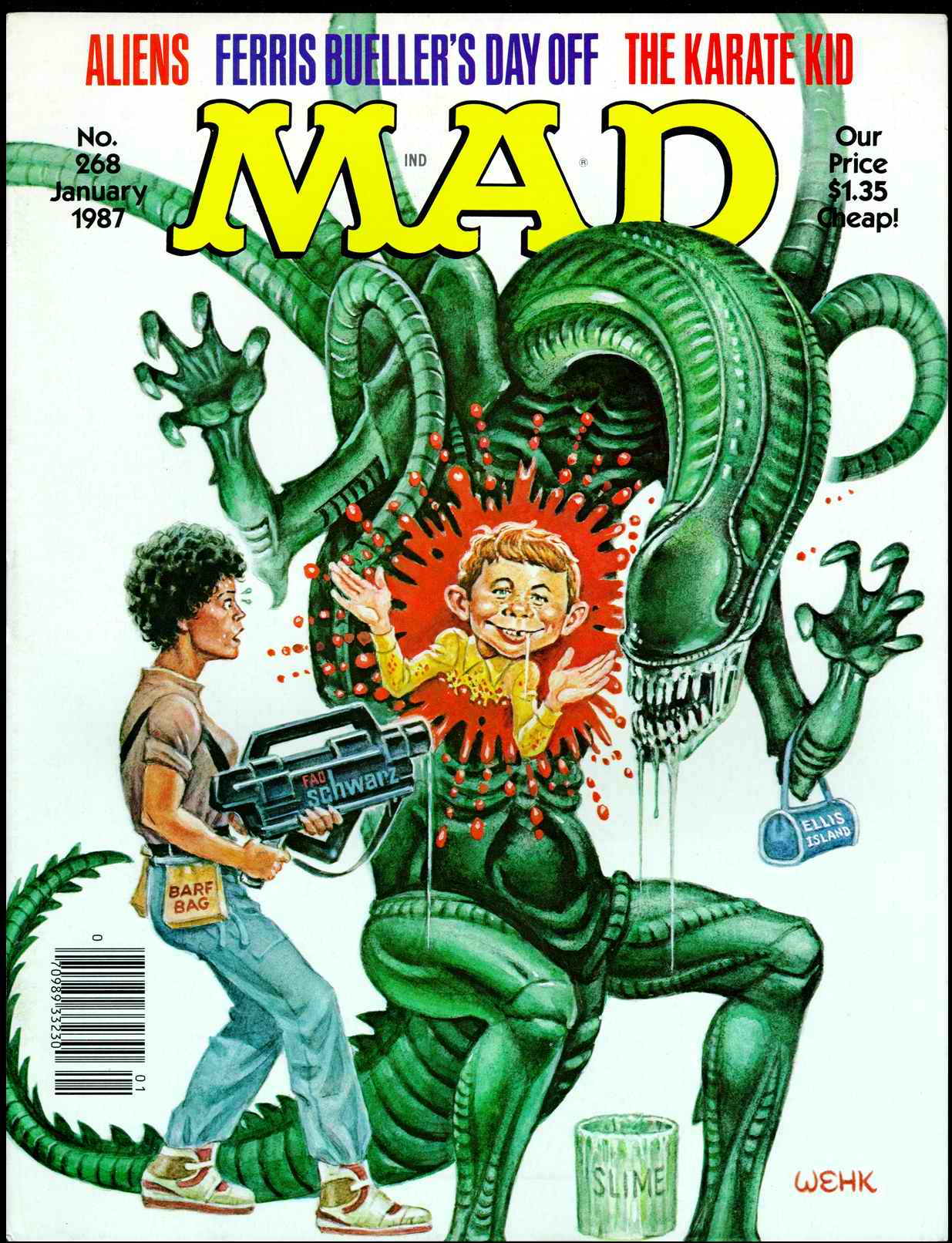 Read online MAD comic -  Issue #268 - 1
