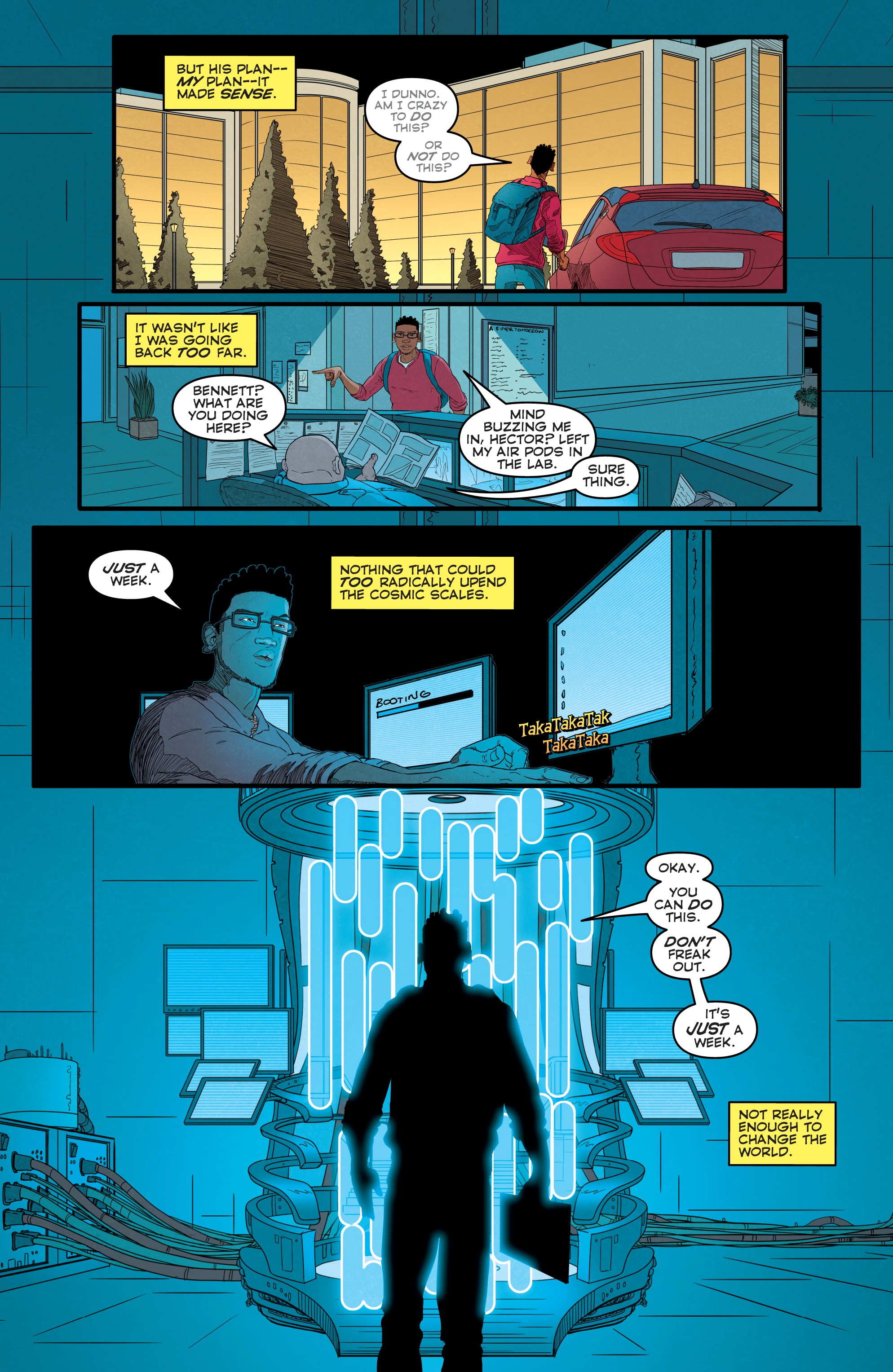 Read online The Man Who Effed Up Time comic -  Issue #1 - 15