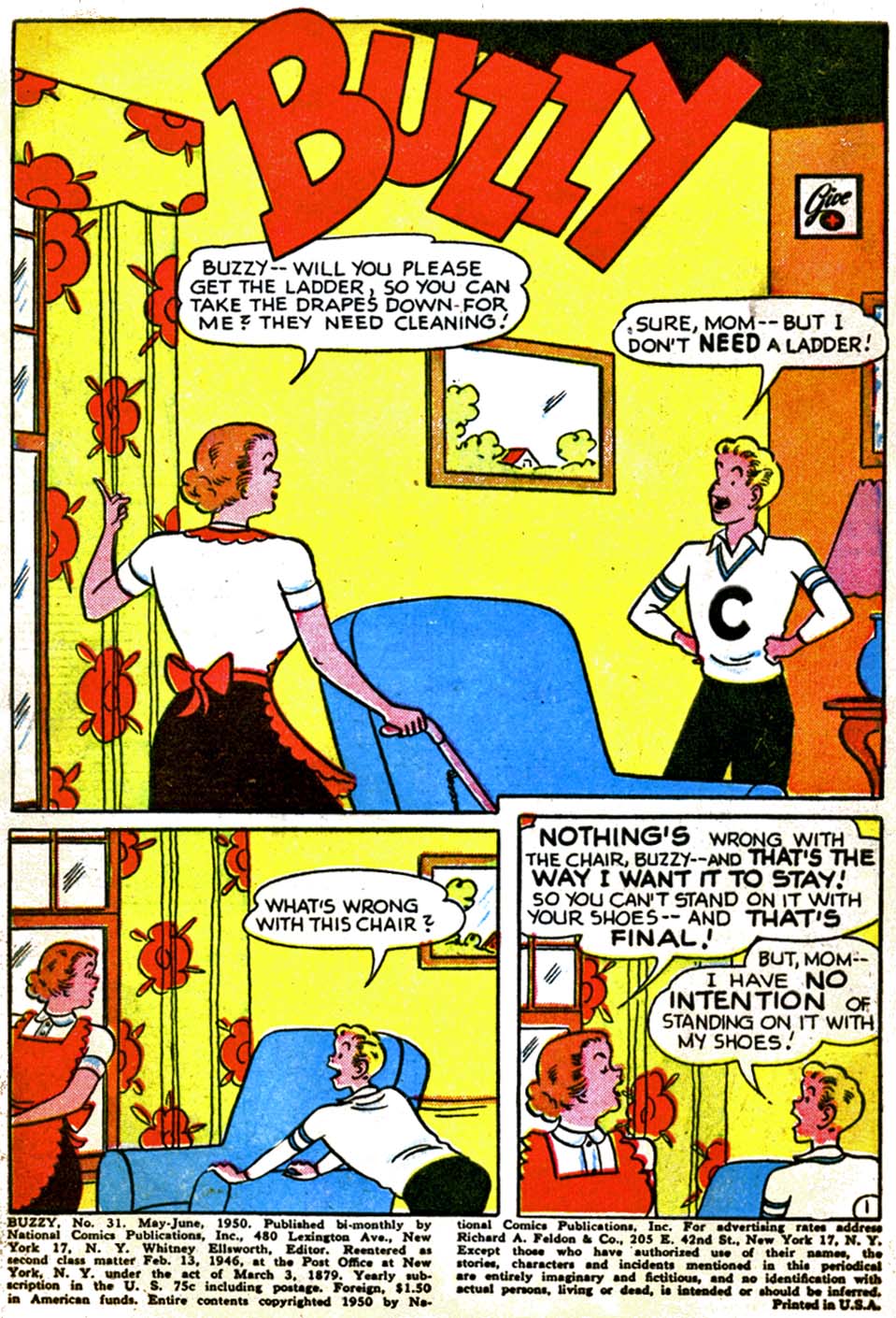 Read online Buzzy comic -  Issue #31 - 3