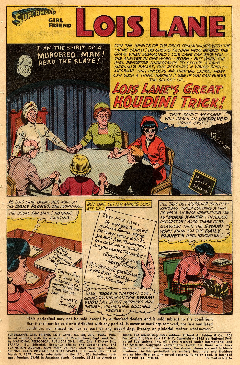 Read online Superman's Girl Friend, Lois Lane comic -  Issue #58 - 3