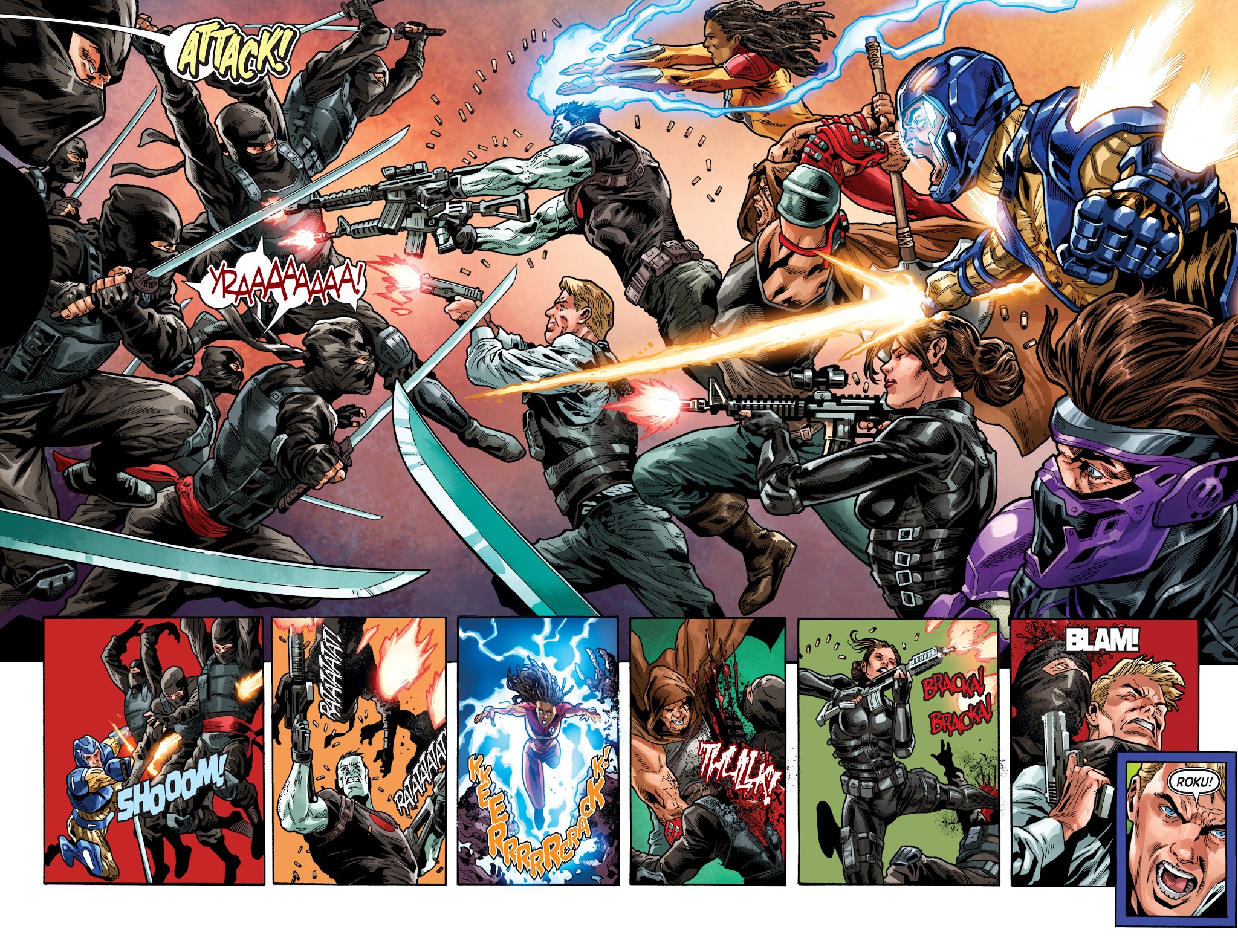 Read online Ninjak Vs. the Valiant Universe comic -  Issue #4 - 11