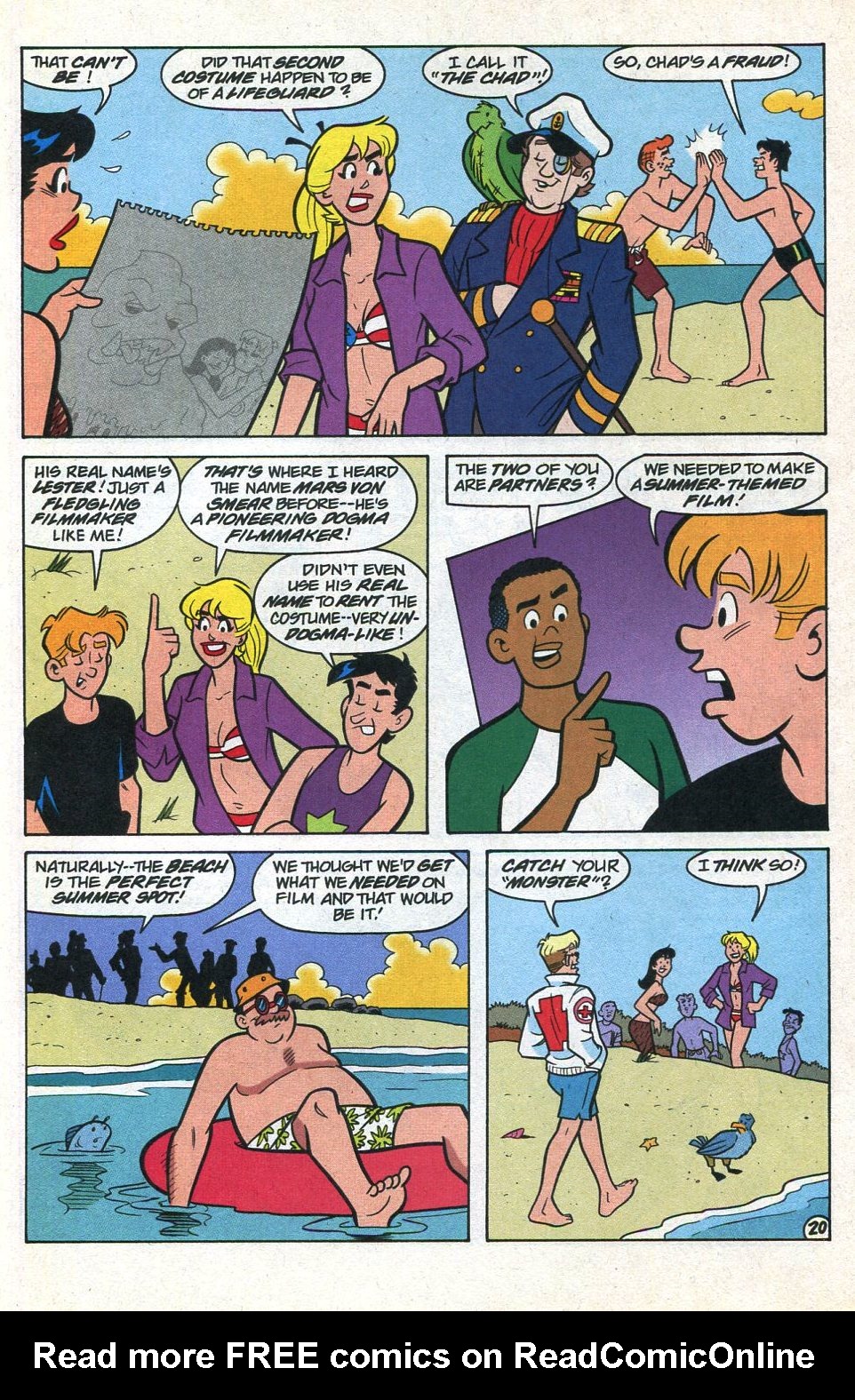 Read online Archie's Weird Mysteries comic -  Issue #30 - 31
