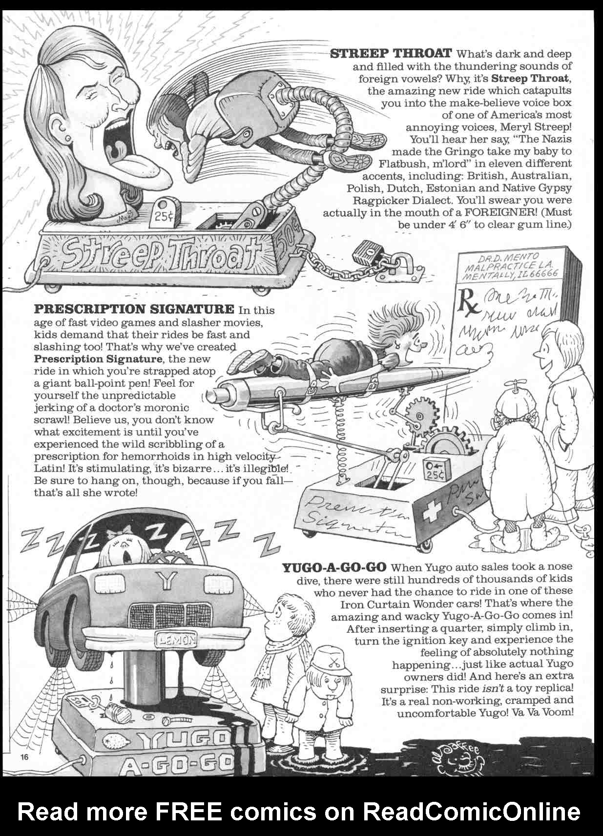 Read online MAD comic -  Issue #304 - 18