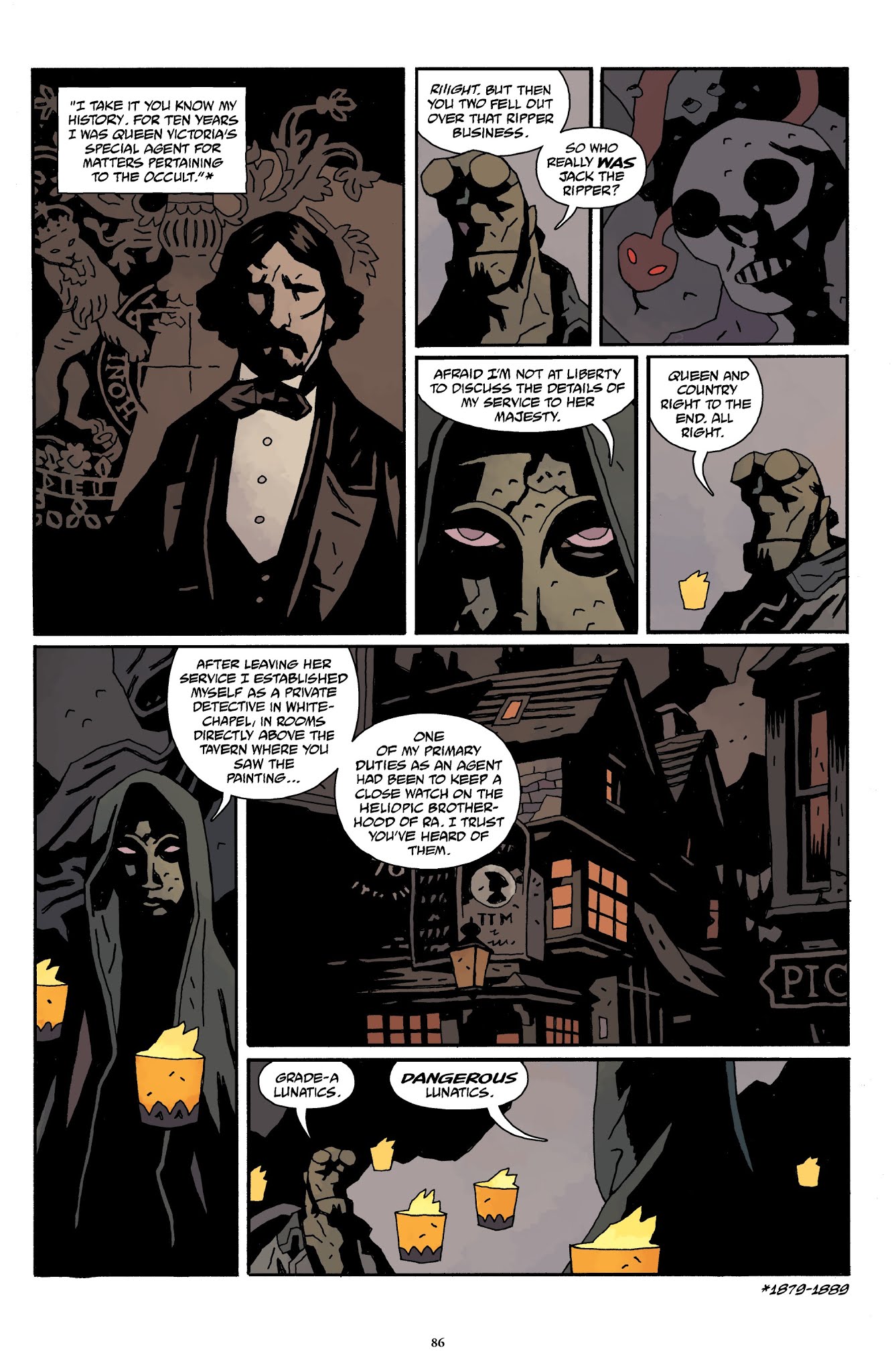 Read online Hellboy Omnibus comic -  Issue # TPB 4 (Part 1) - 87