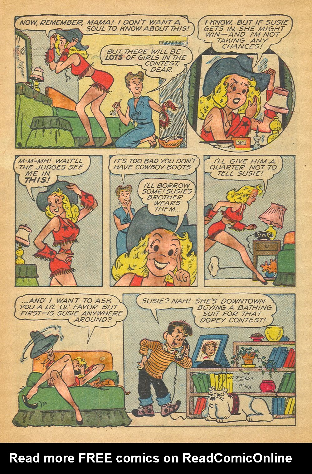 Read online Four Color Comics comic -  Issue #553 - 6